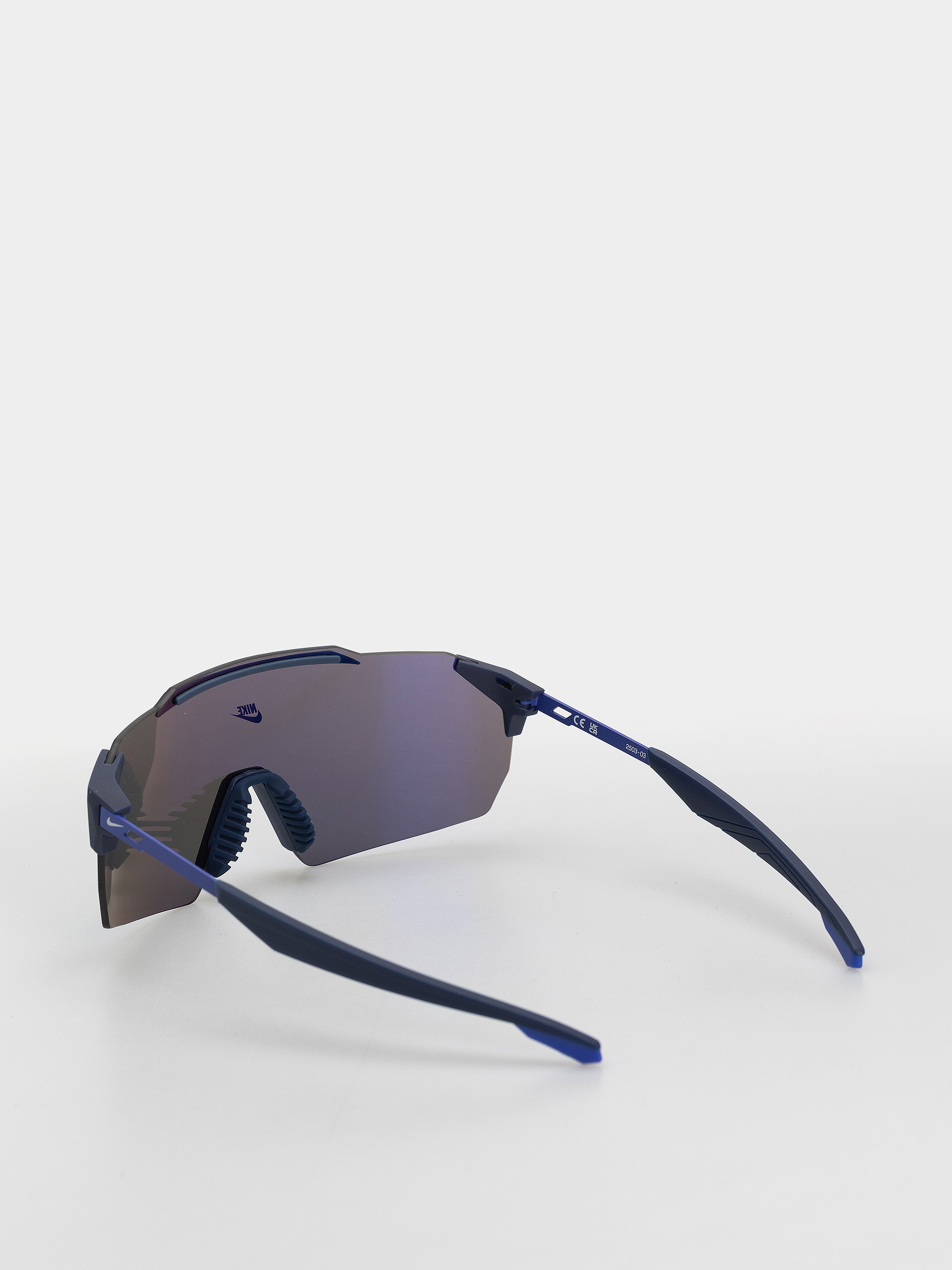 Slnečné okuliare Nike Limitless Shield (blue void/blue mirror)