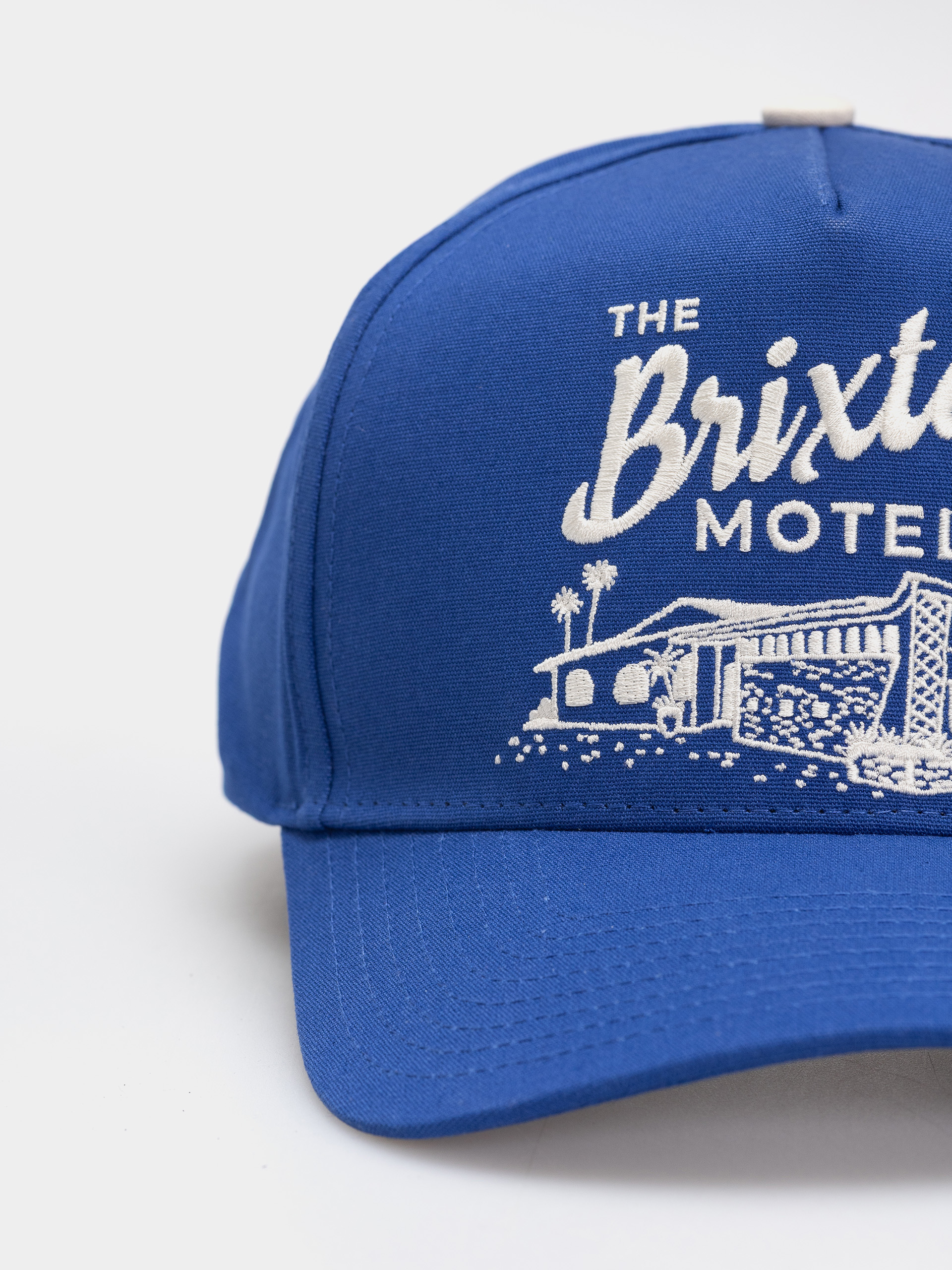 Šiltovka Brixton Motel C Np Hp Snapback (electric blue/off white)