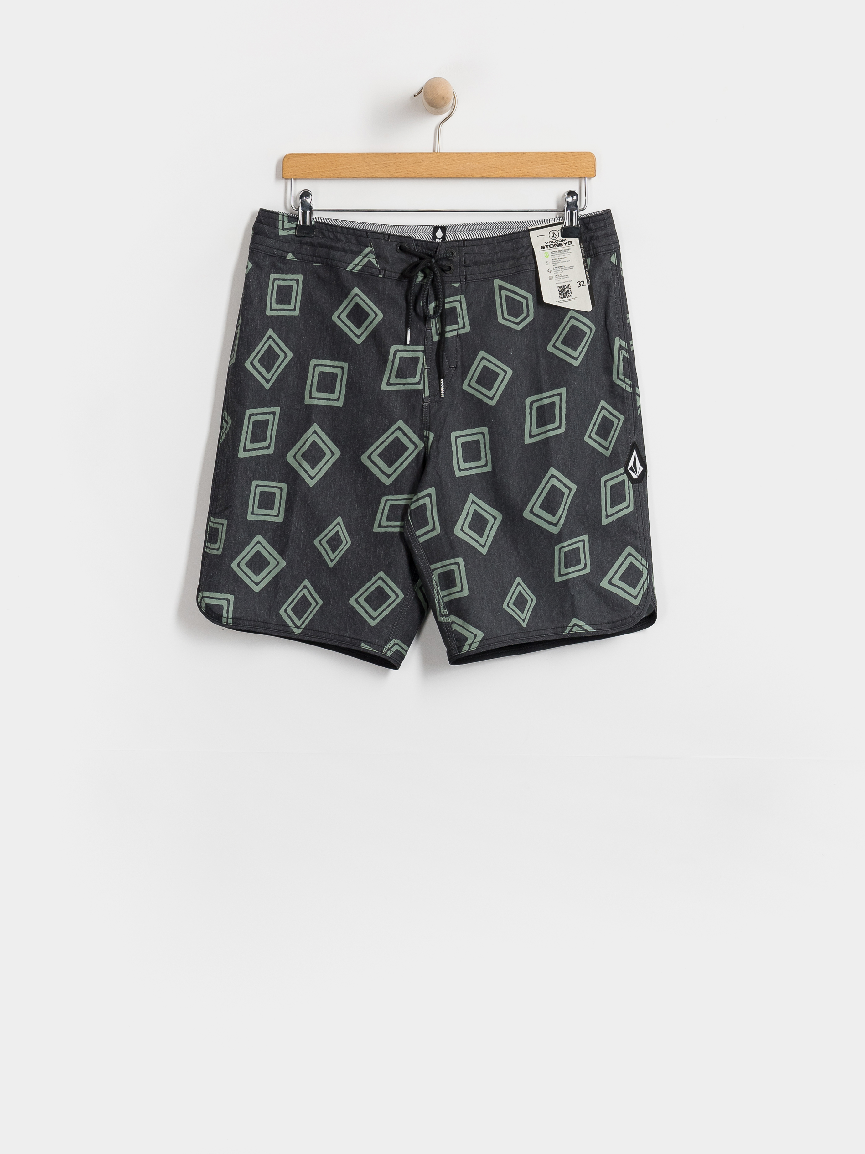 Plážové kraťasy Volcom Contact Scallop Stoney 19