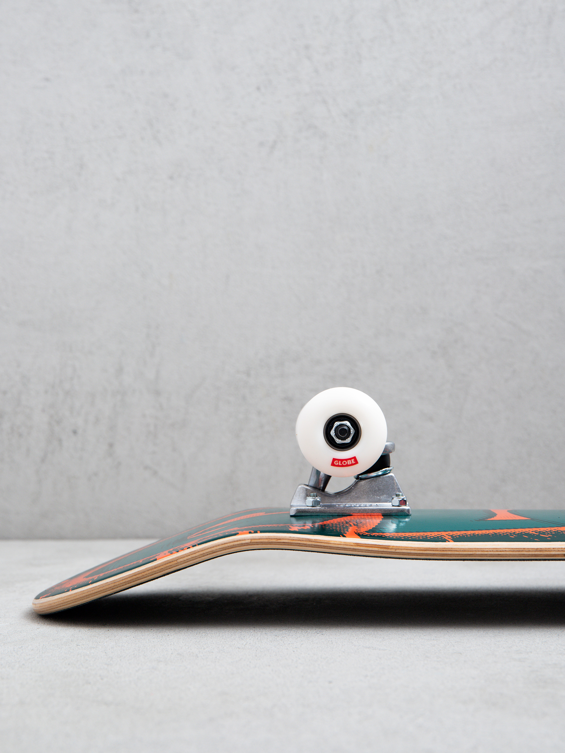 Skateboard Globe G0 Reverb (dark olive/phantom)