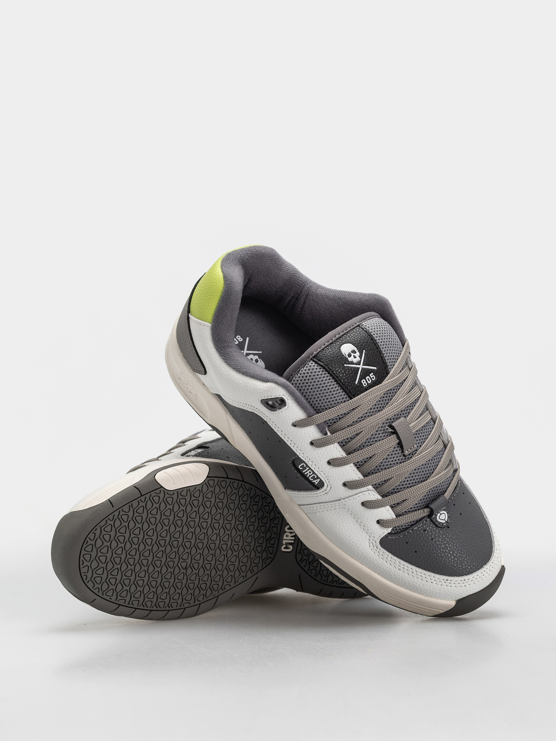 Topánky Circa 805 (dark gray/white/lime)