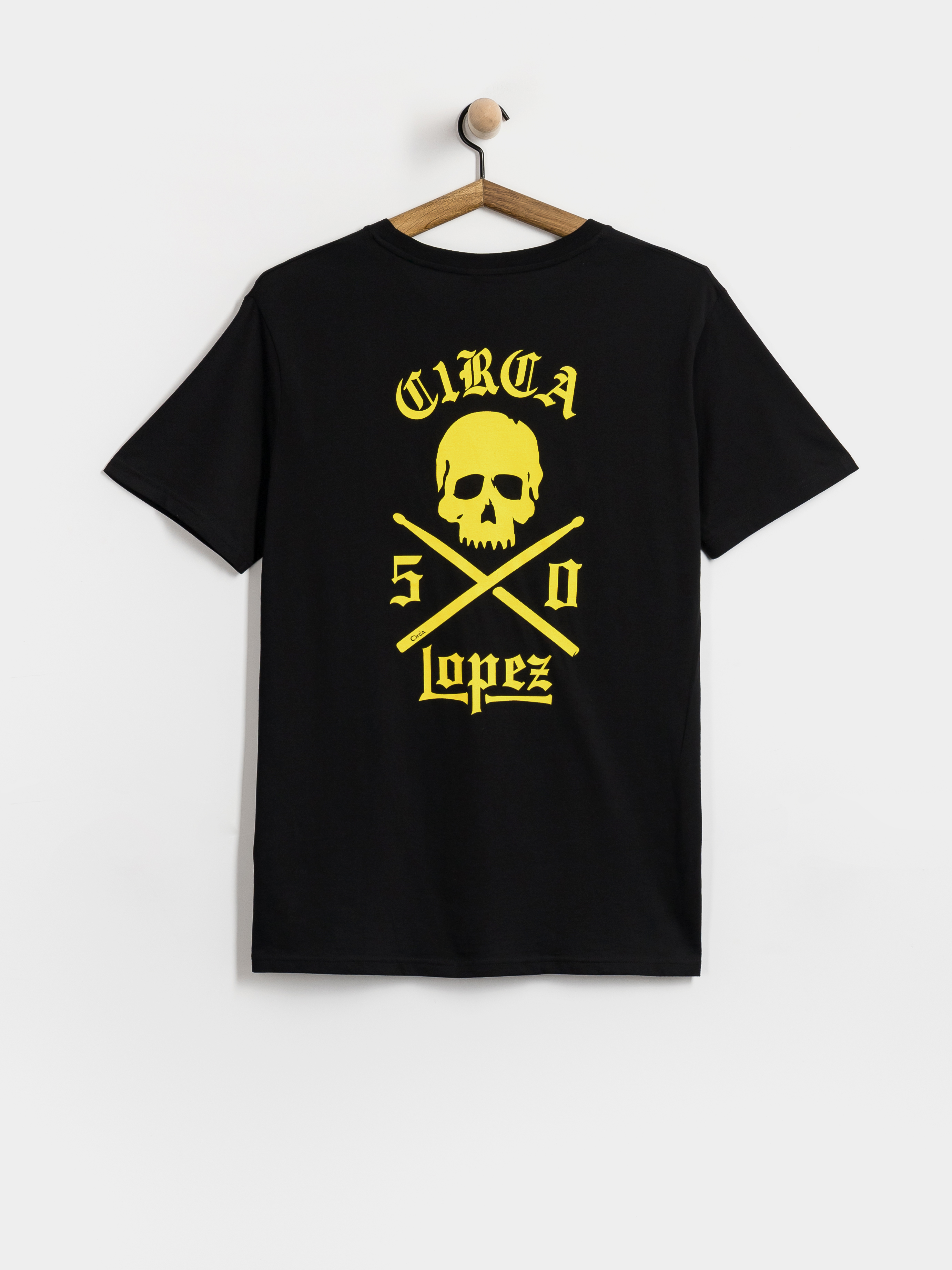 Tričko Circa Lopez 50 (black/yellow)