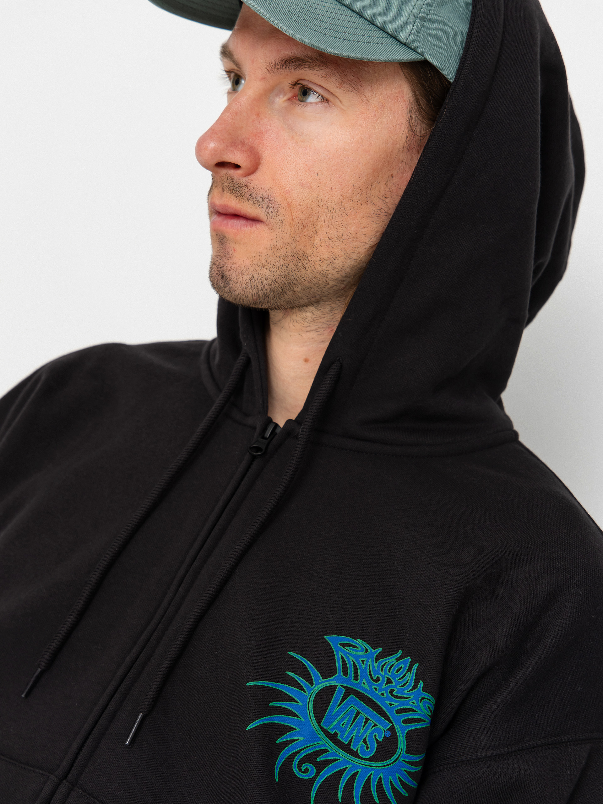 Mikina Vans Torched Full Zip (black)
