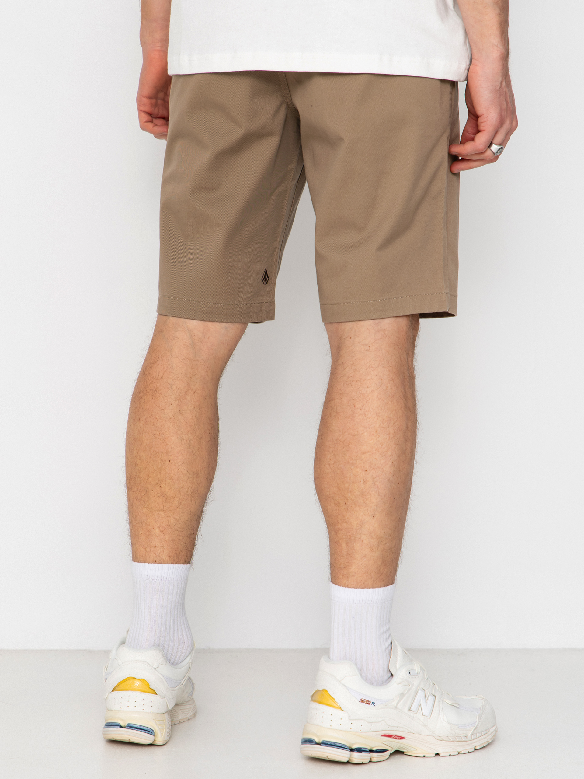 Kraťasy Volcom Frckn Mdn Strch 21 (khaki)