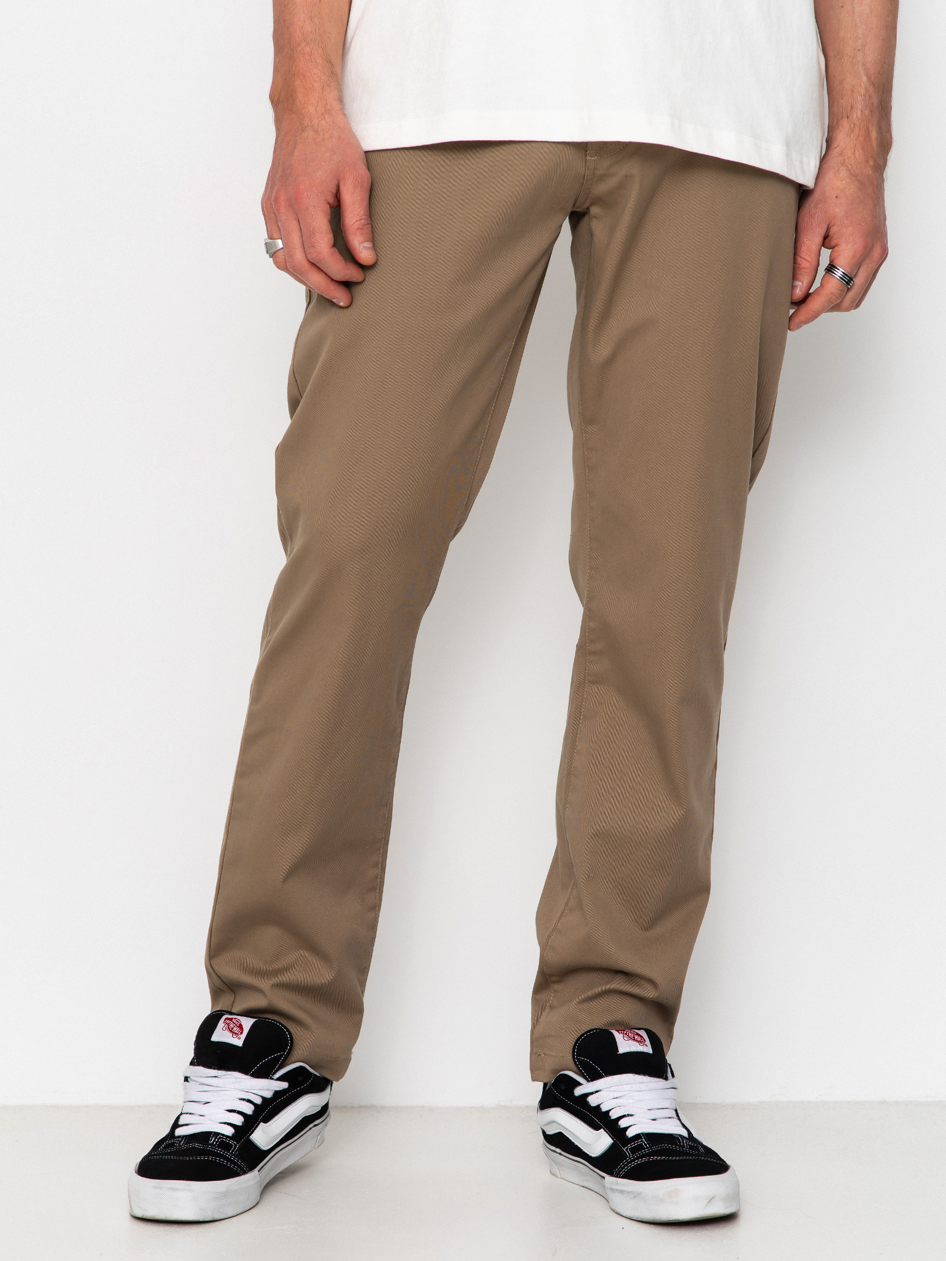 Nohavice Volcom Frickin Modern Stret (khaki)