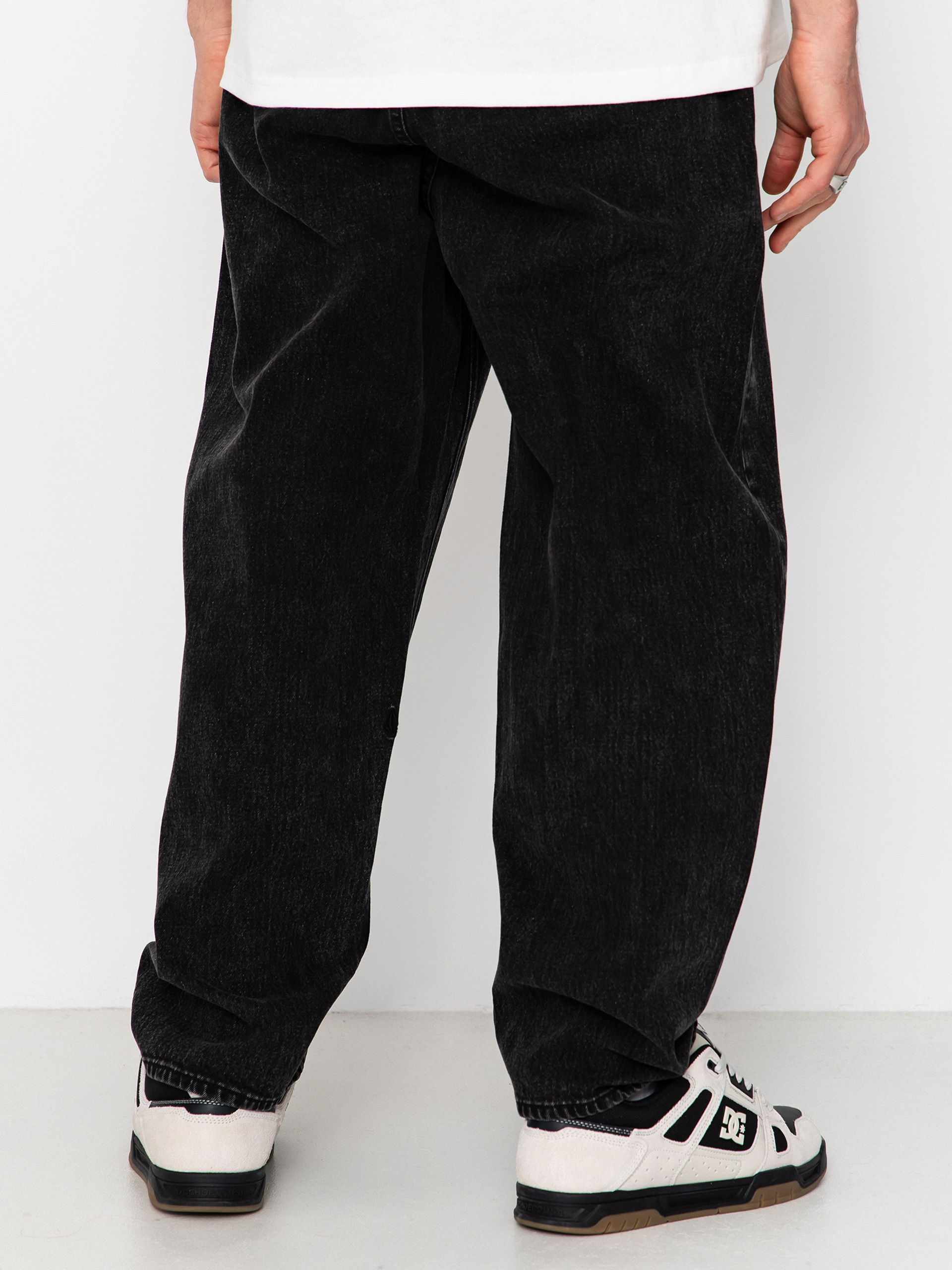 Nohavice Volcom Freazy Loose Ew (blackity black)