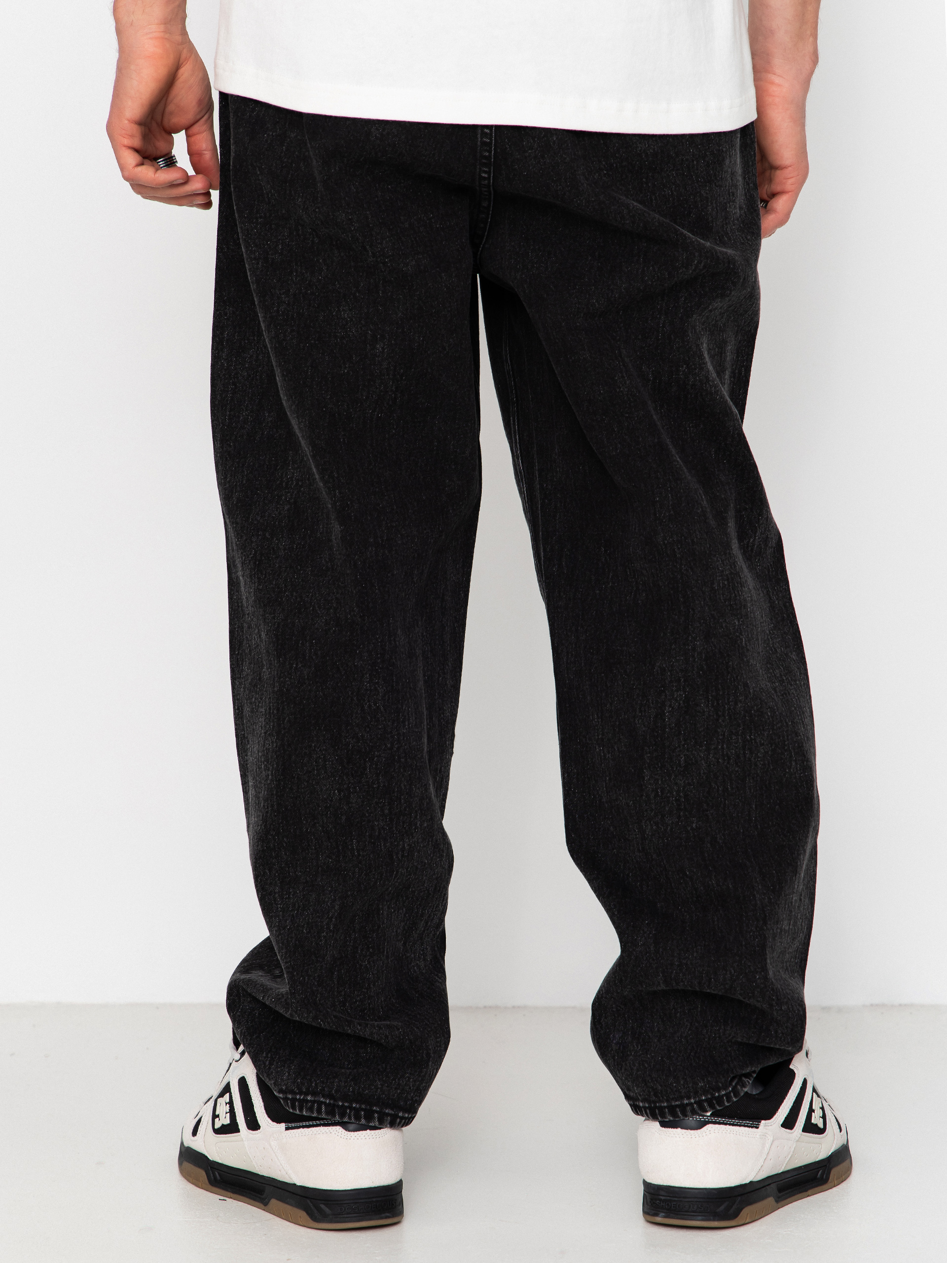 Nohavice Volcom Freazy Loose Ew (blackity black)