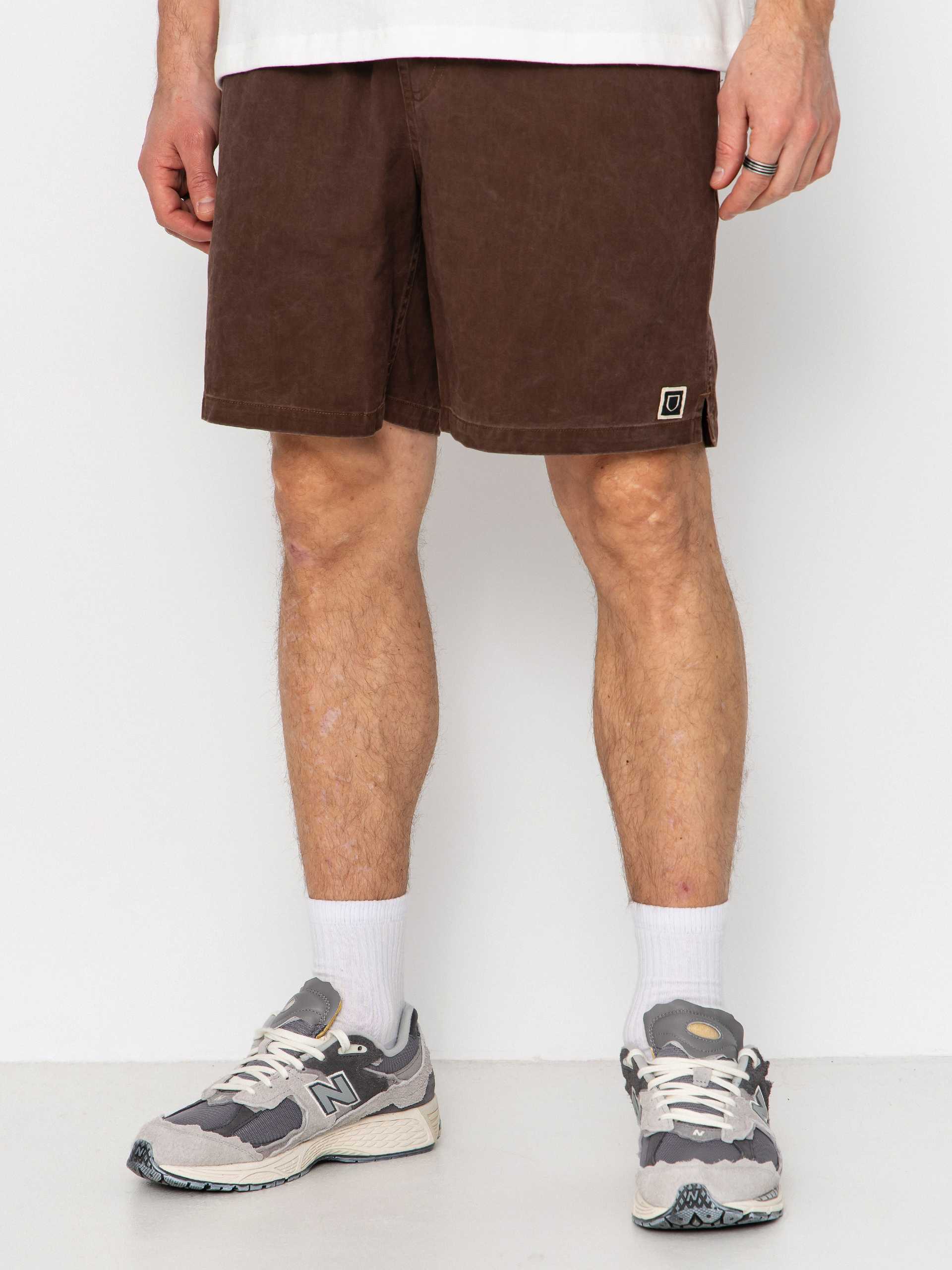 Kraťasy Brixton Everyday Vintage Wash (chocolate)