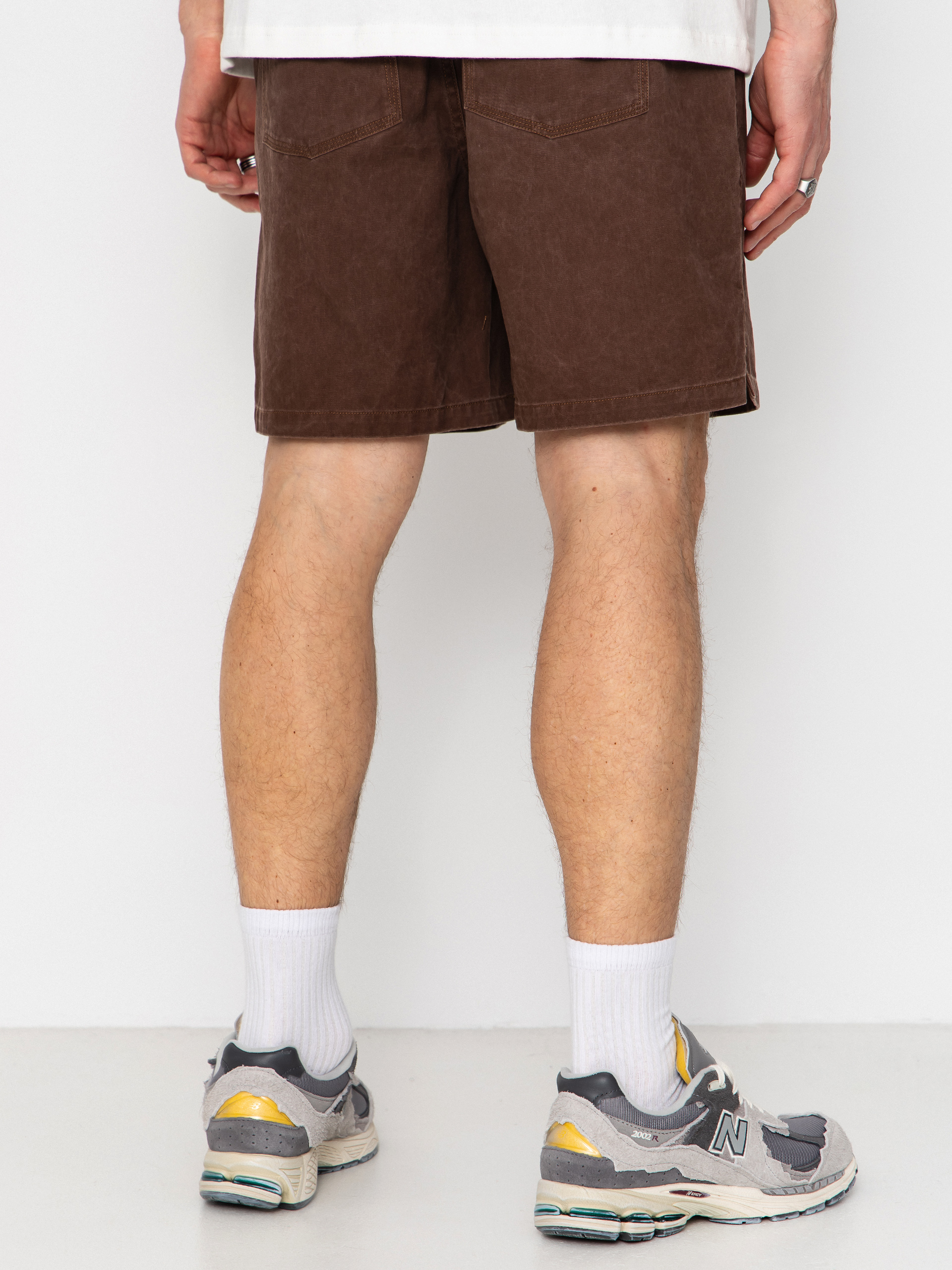 Kraťasy Brixton Everyday Vintage Wash (chocolate)