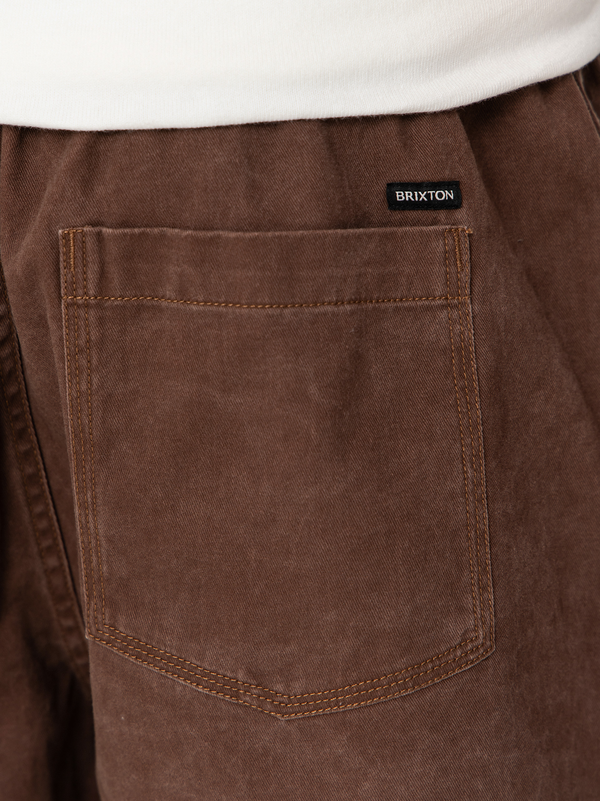Kraťasy Brixton Everyday Vintage Wash (chocolate)