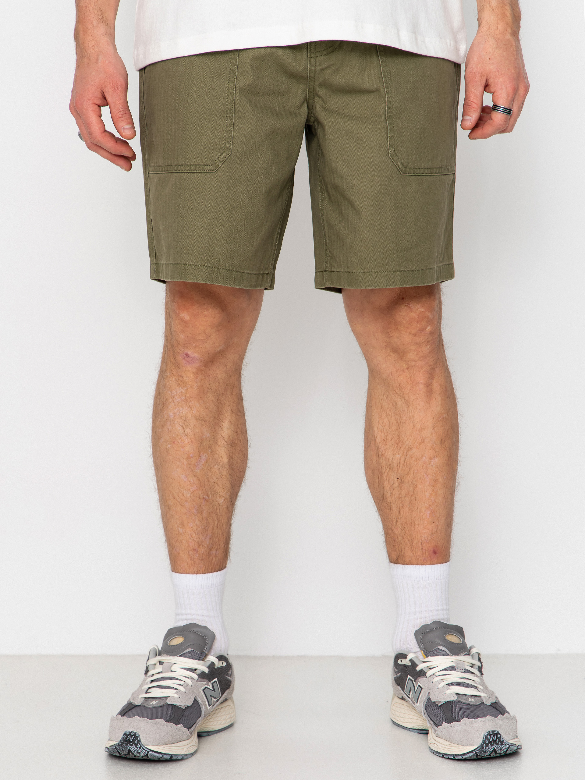 Krau0165asy Brixton Surplus Vw Herringbone (washed olive green)
