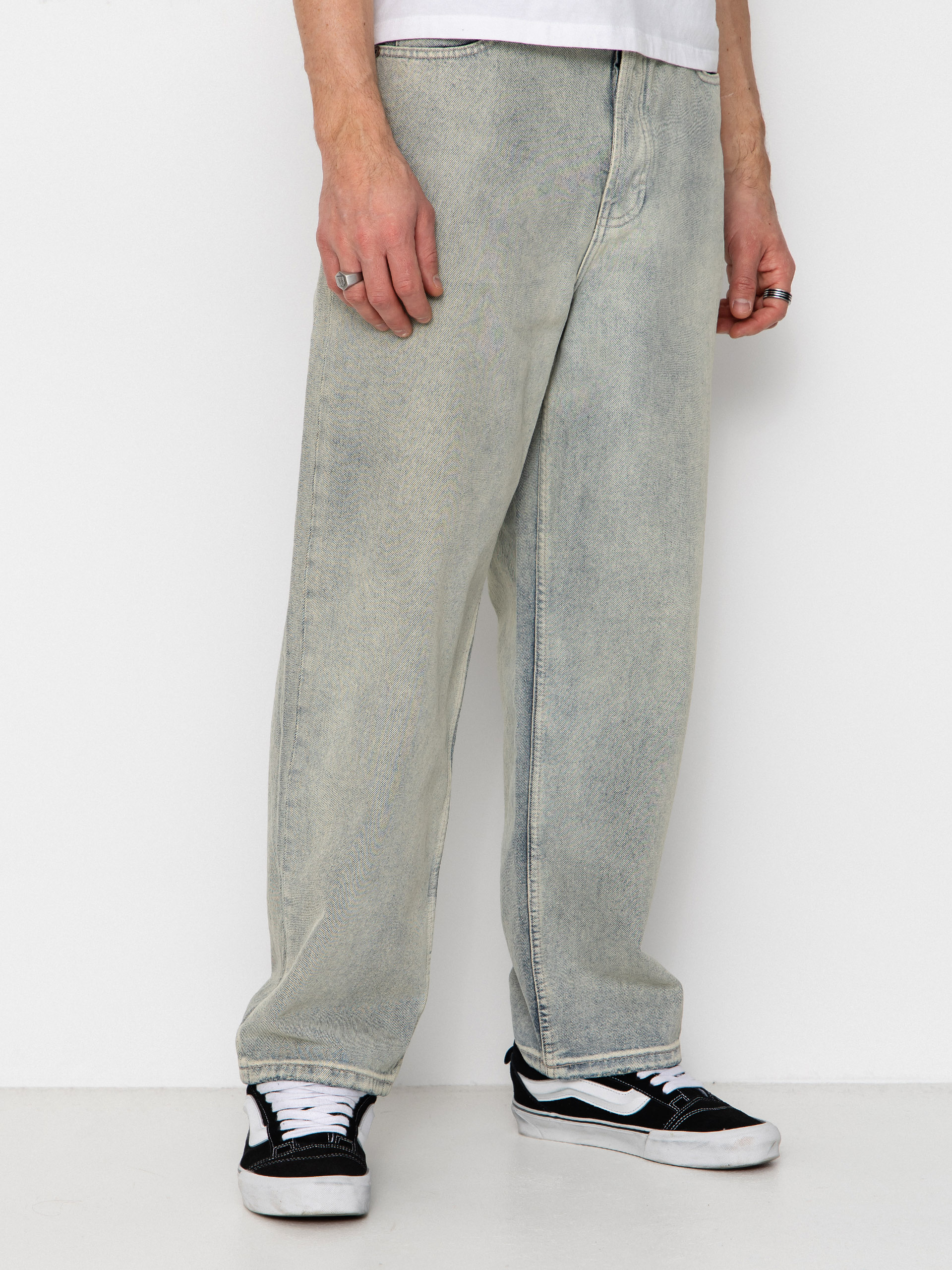 Nohavice Element Big 5 Denim (ash bleach wash)