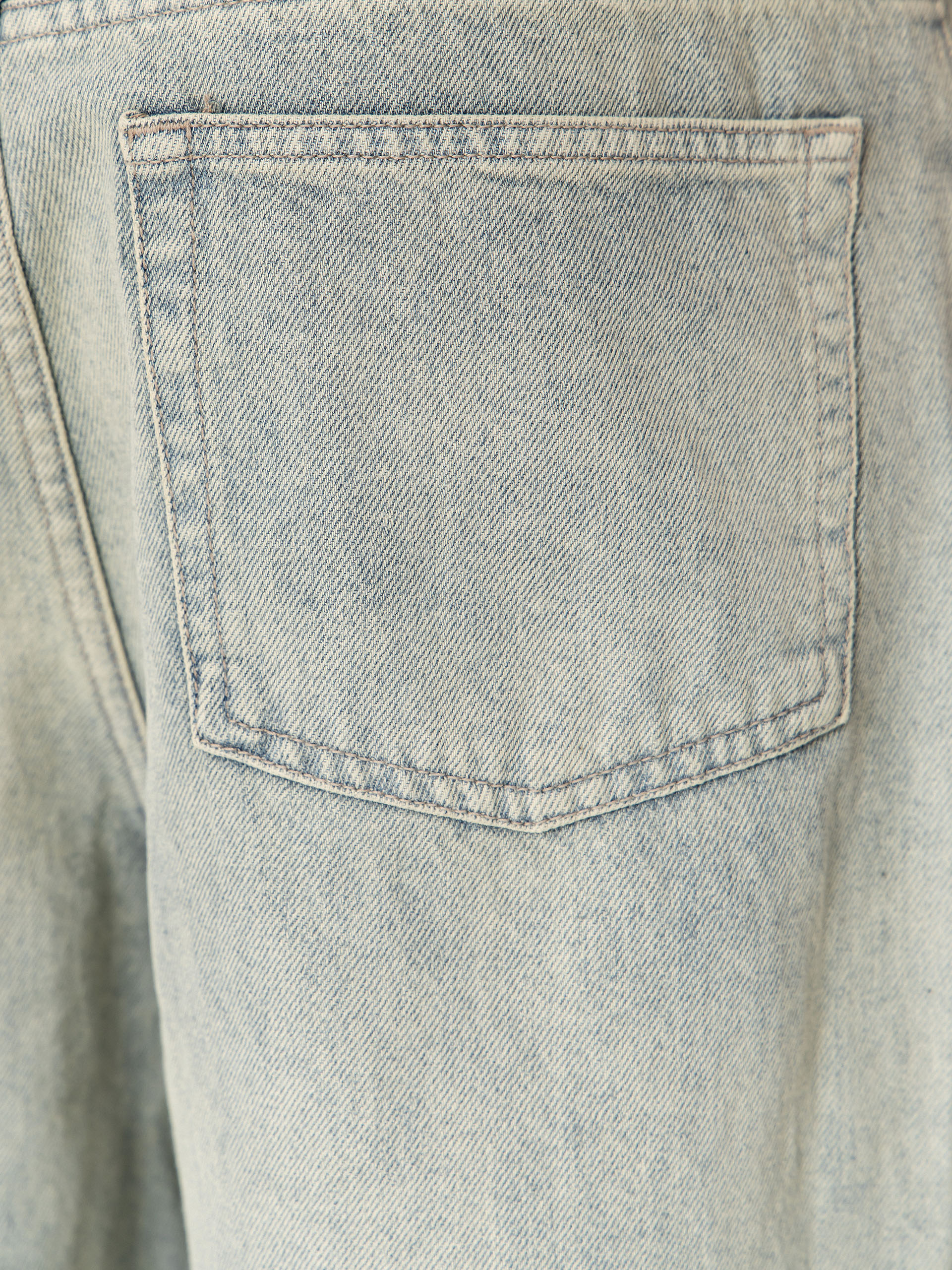 Nohavice Element Big 5 Denim (ash bleach wash)