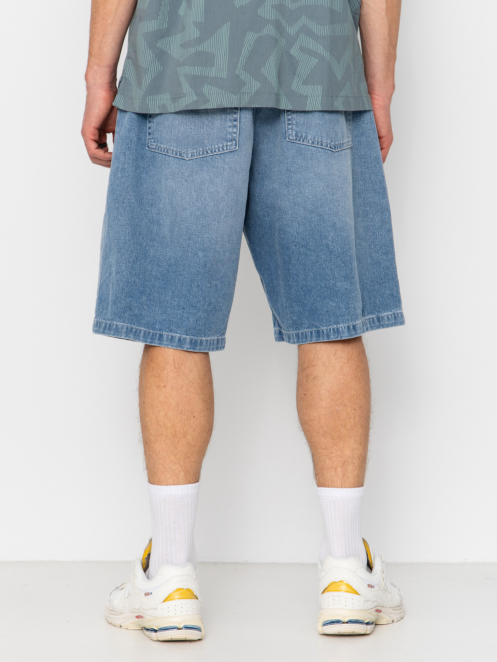 Kraťasy Carhartt WIP Brandon (blue light true washed)