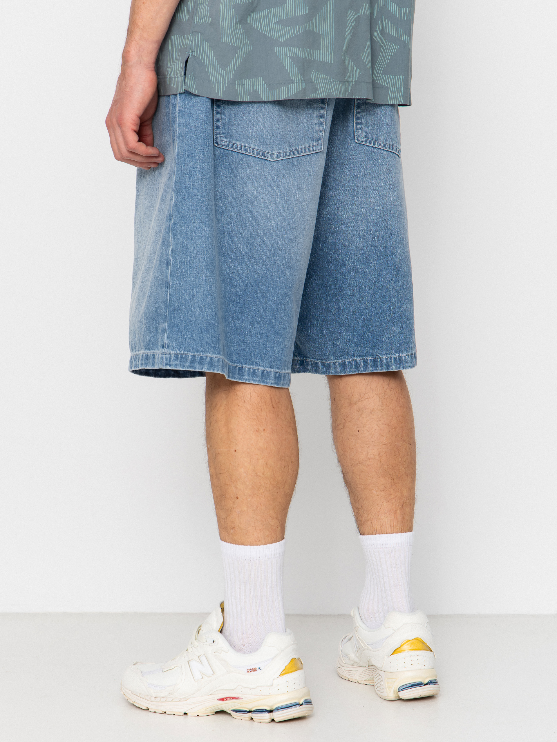 Kraťasy Carhartt WIP Brandon (blue light true washed)