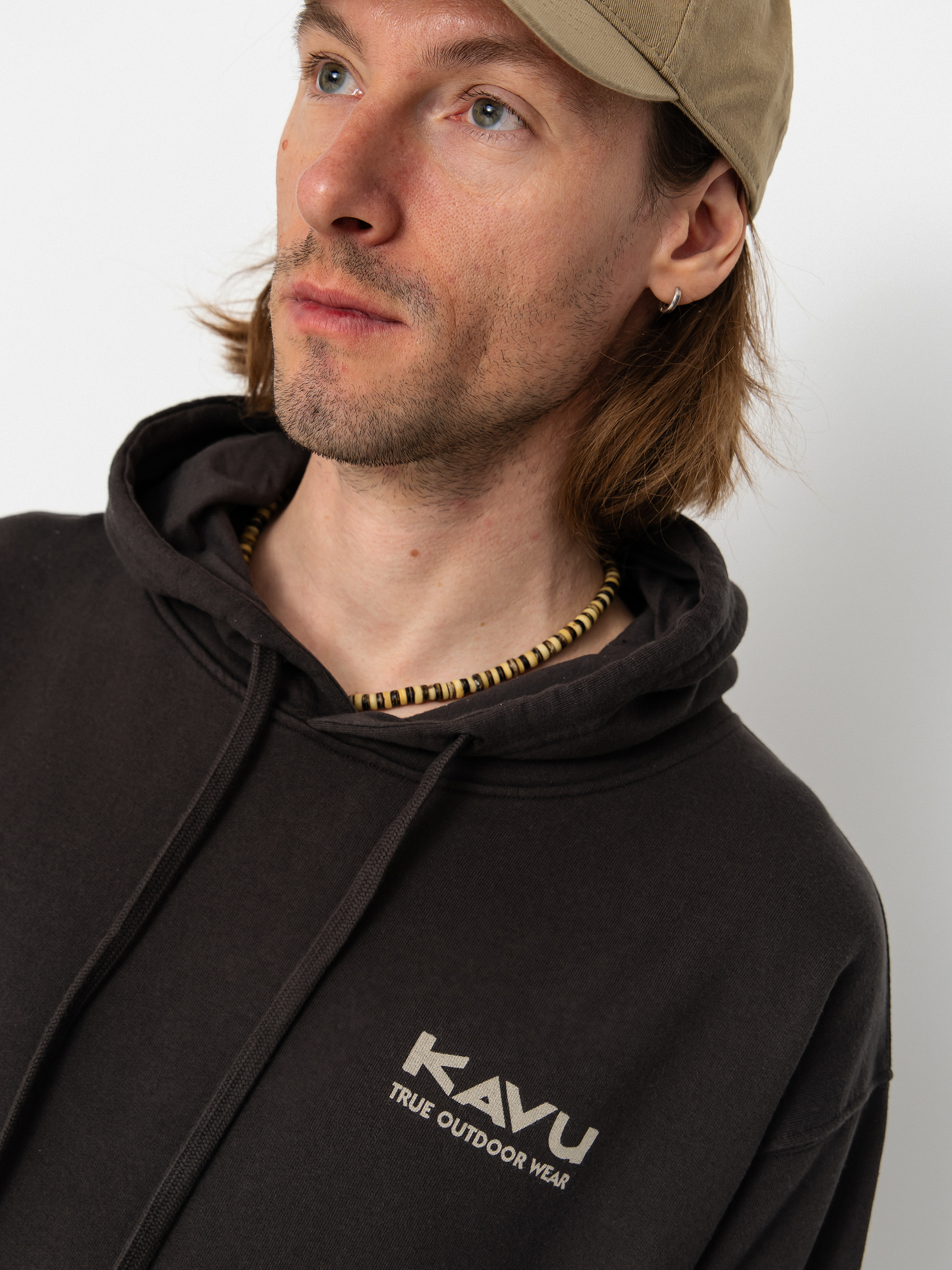 Mikina s kapucňou Kavu Kavu Core HD (carbon black)