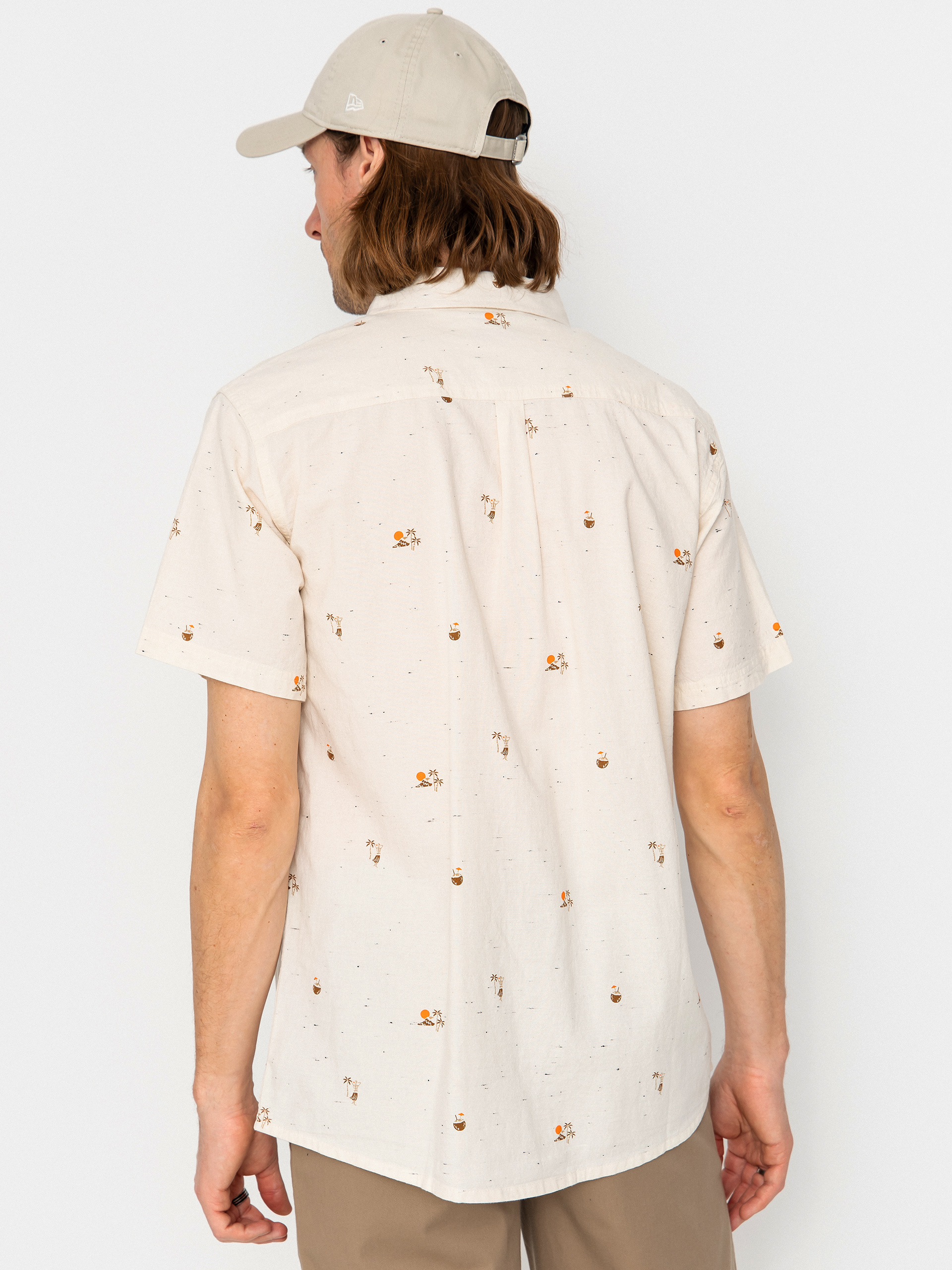 Košeľa Rip Curl Skelly Breach (off white)