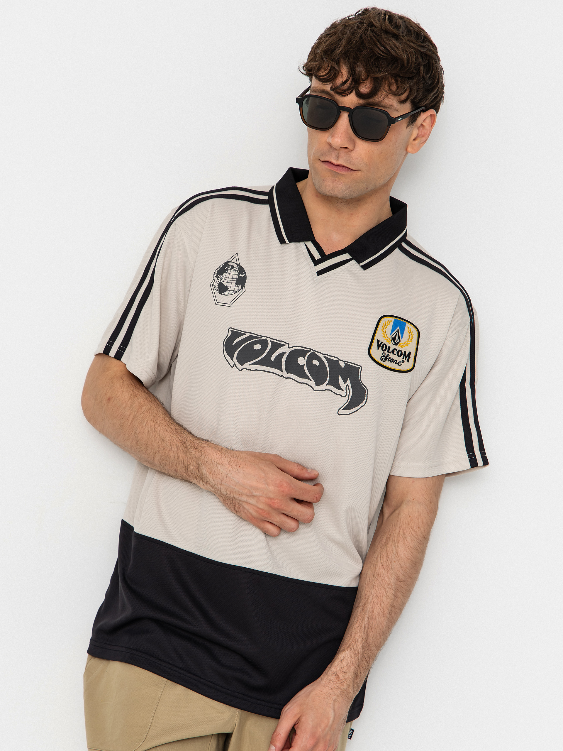 Tričko Volcom Copa Crew (stone)