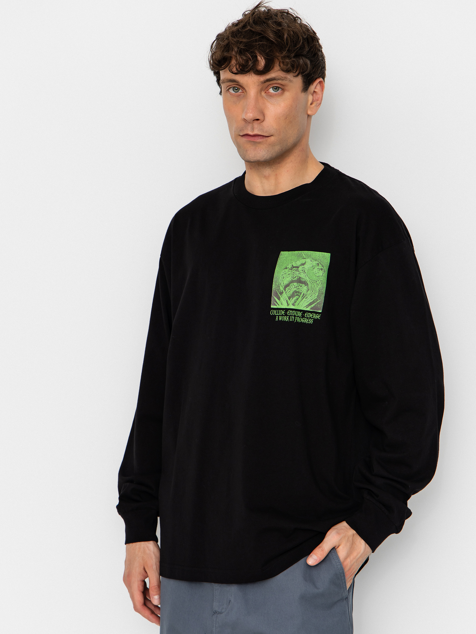 Triko Carhartt WIP Emerge (black)