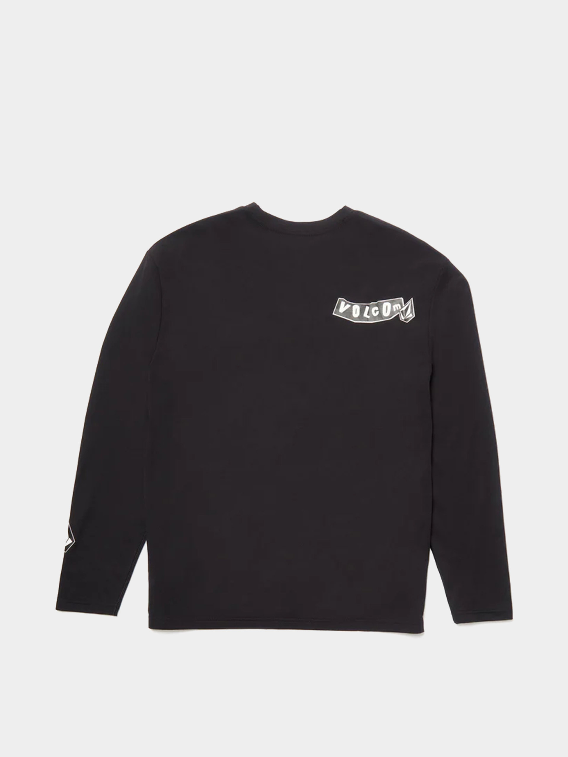 Pánsky Tričko Volcom Pistol Surf Lst Lycra (black)