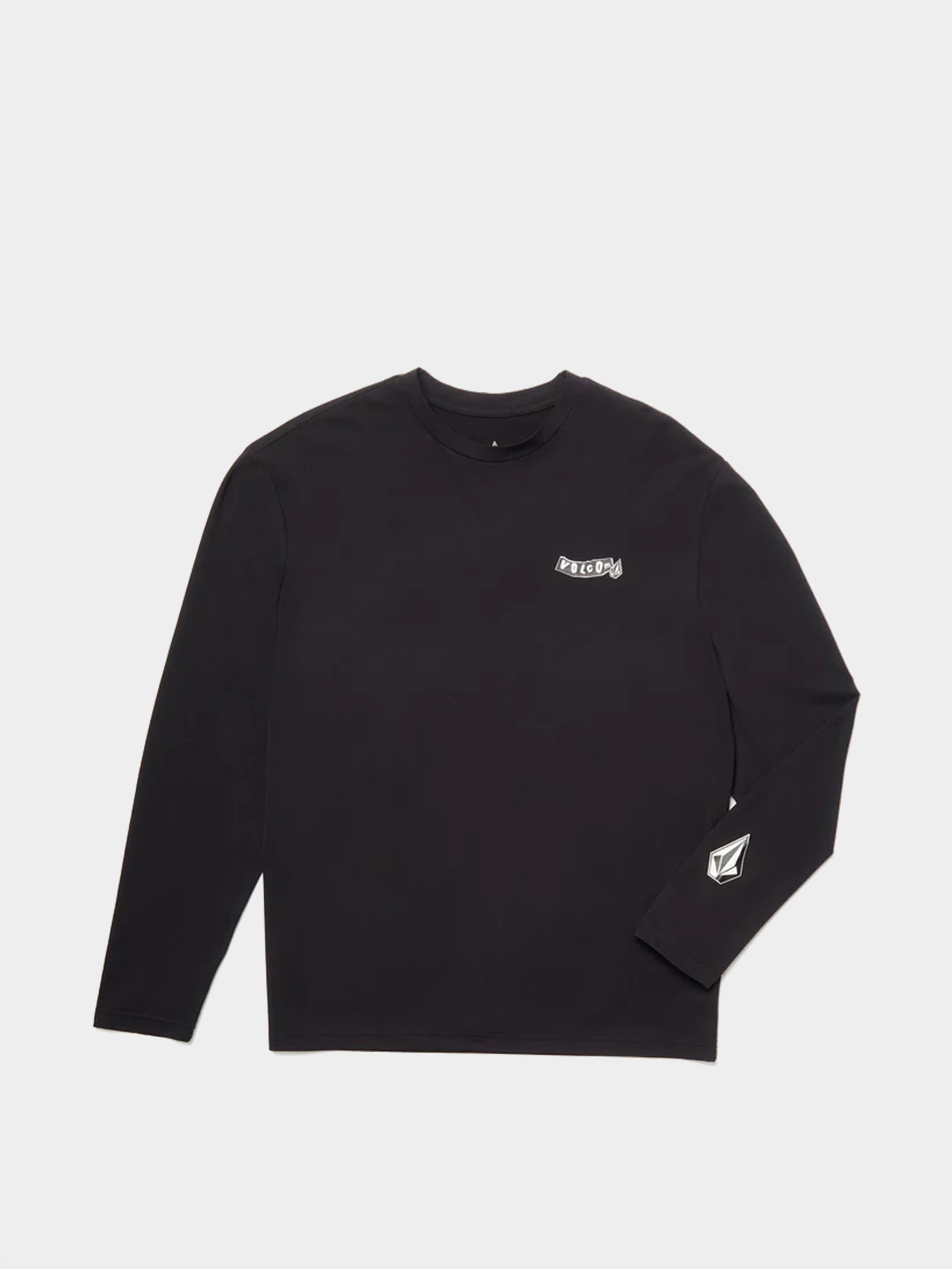 Pánsky Tričko Volcom Pistol Surf Lst Lycra (black)