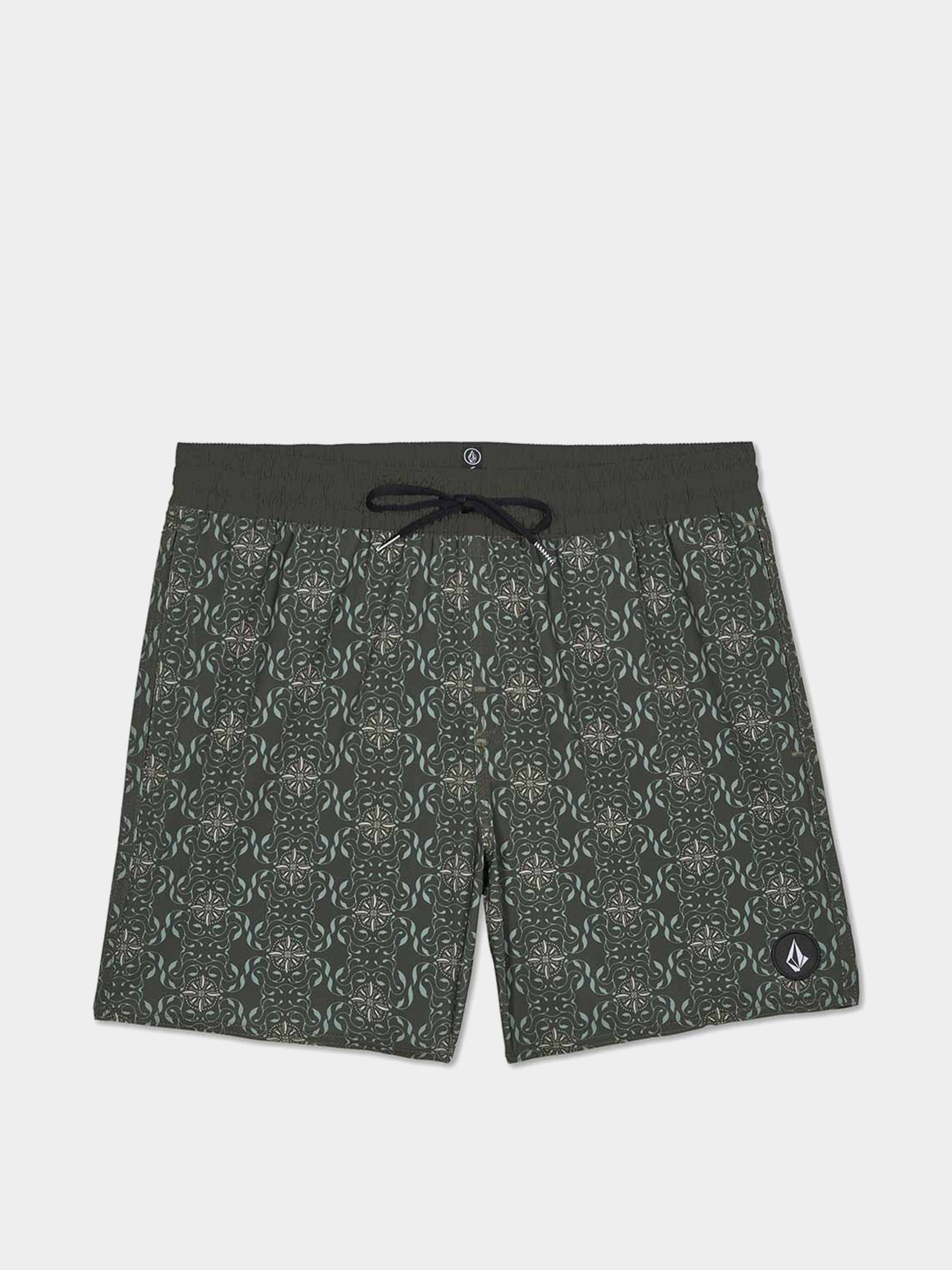 Kraťasy Volcom Lido Print Trunk 16 (squadron green)