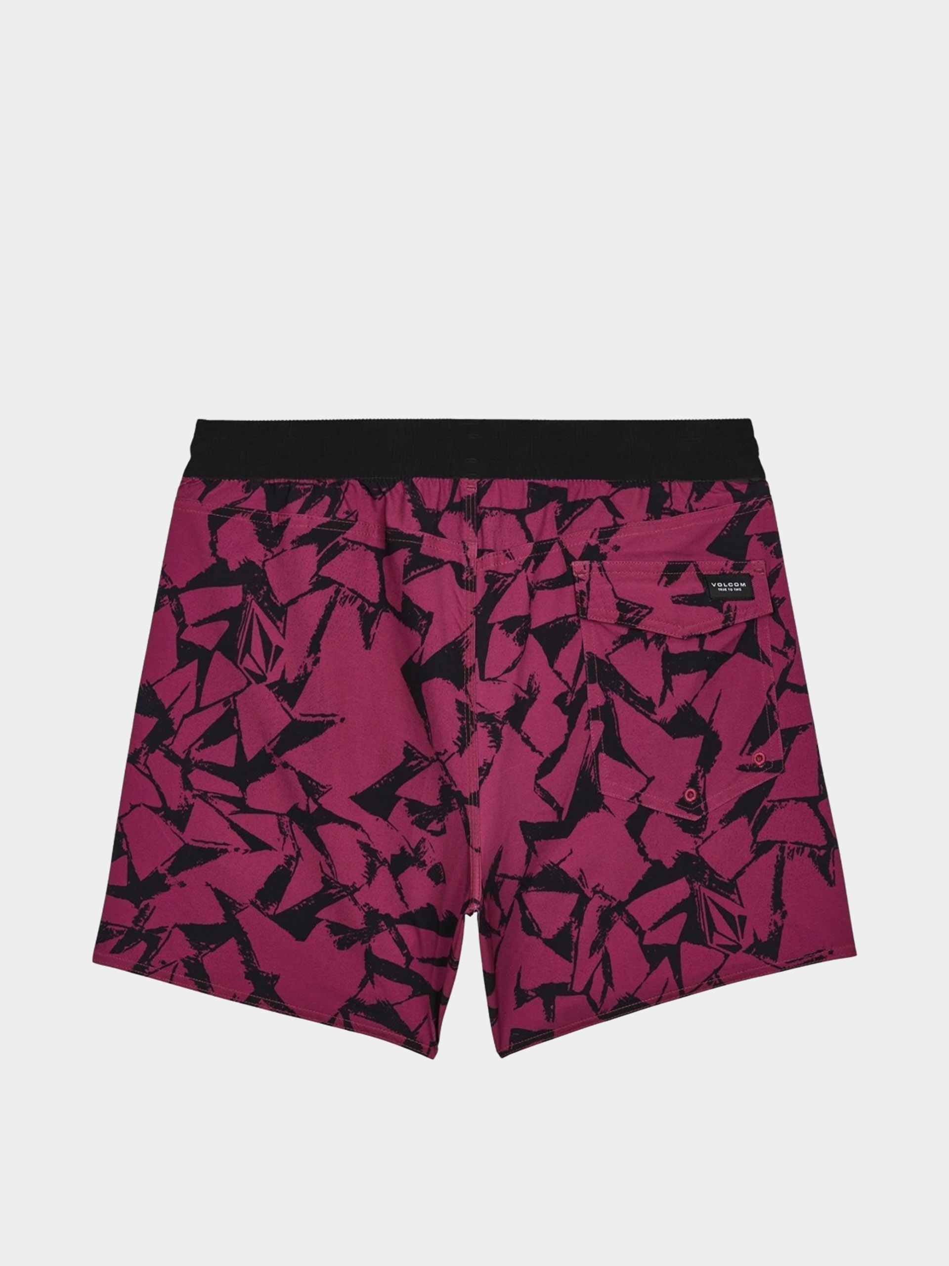 Kraťasy Volcom Lido Print Trunk 16 (sangria)