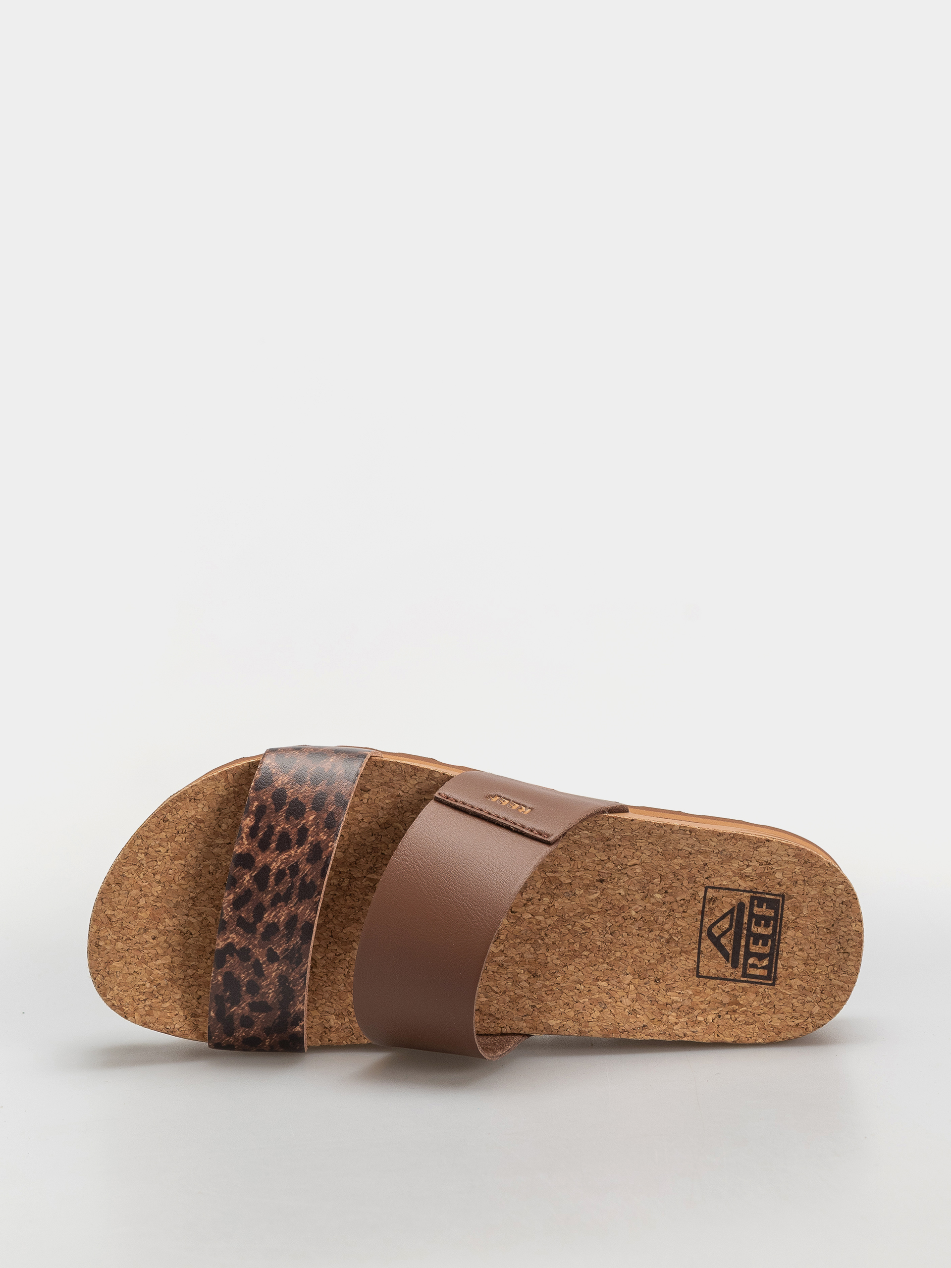 Šľapky Reef Cushion Vista Hi Wmn (brown/leopard)