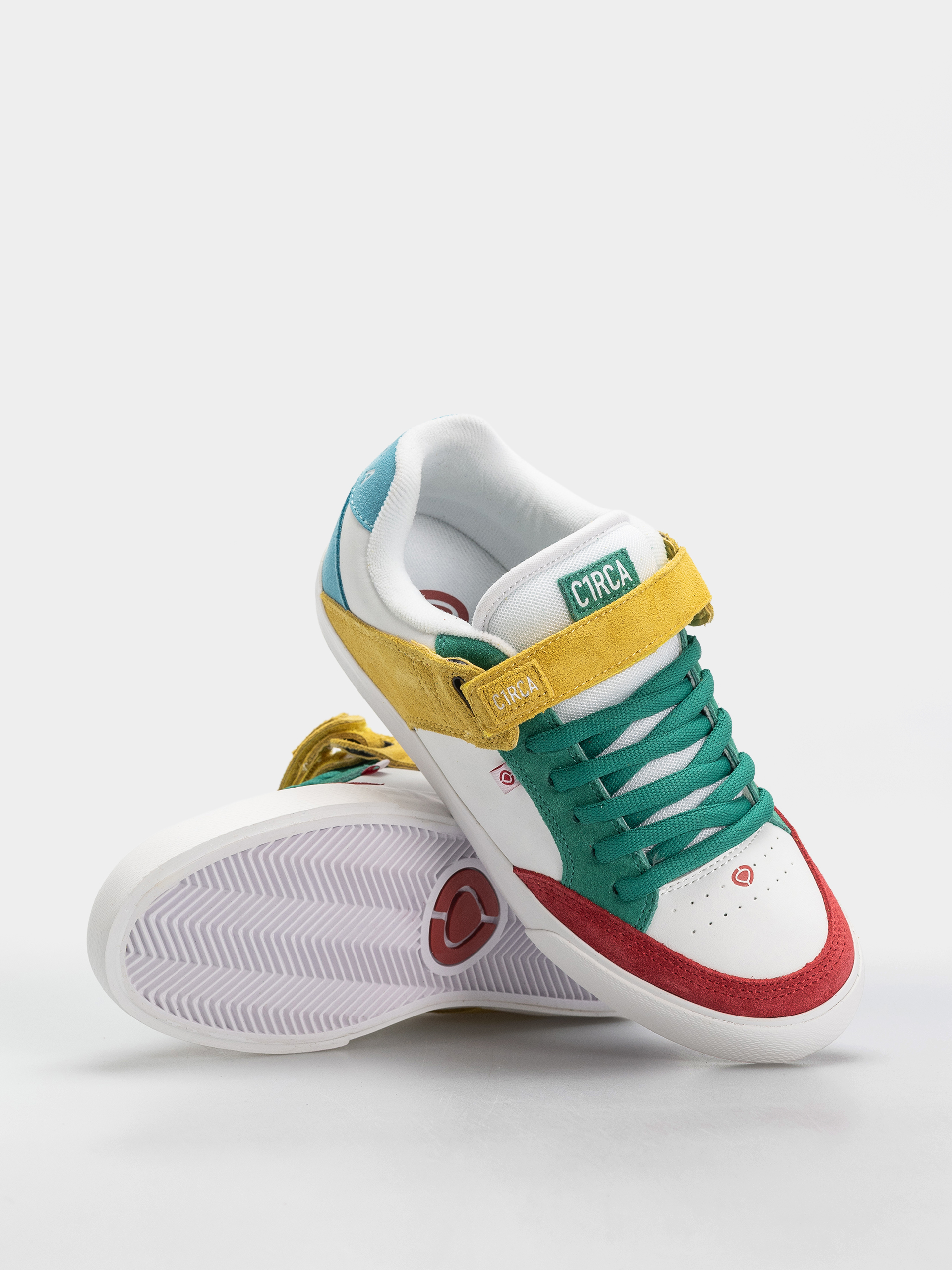 Topánky Circa 205 Vulc (red/green/yellow/white)