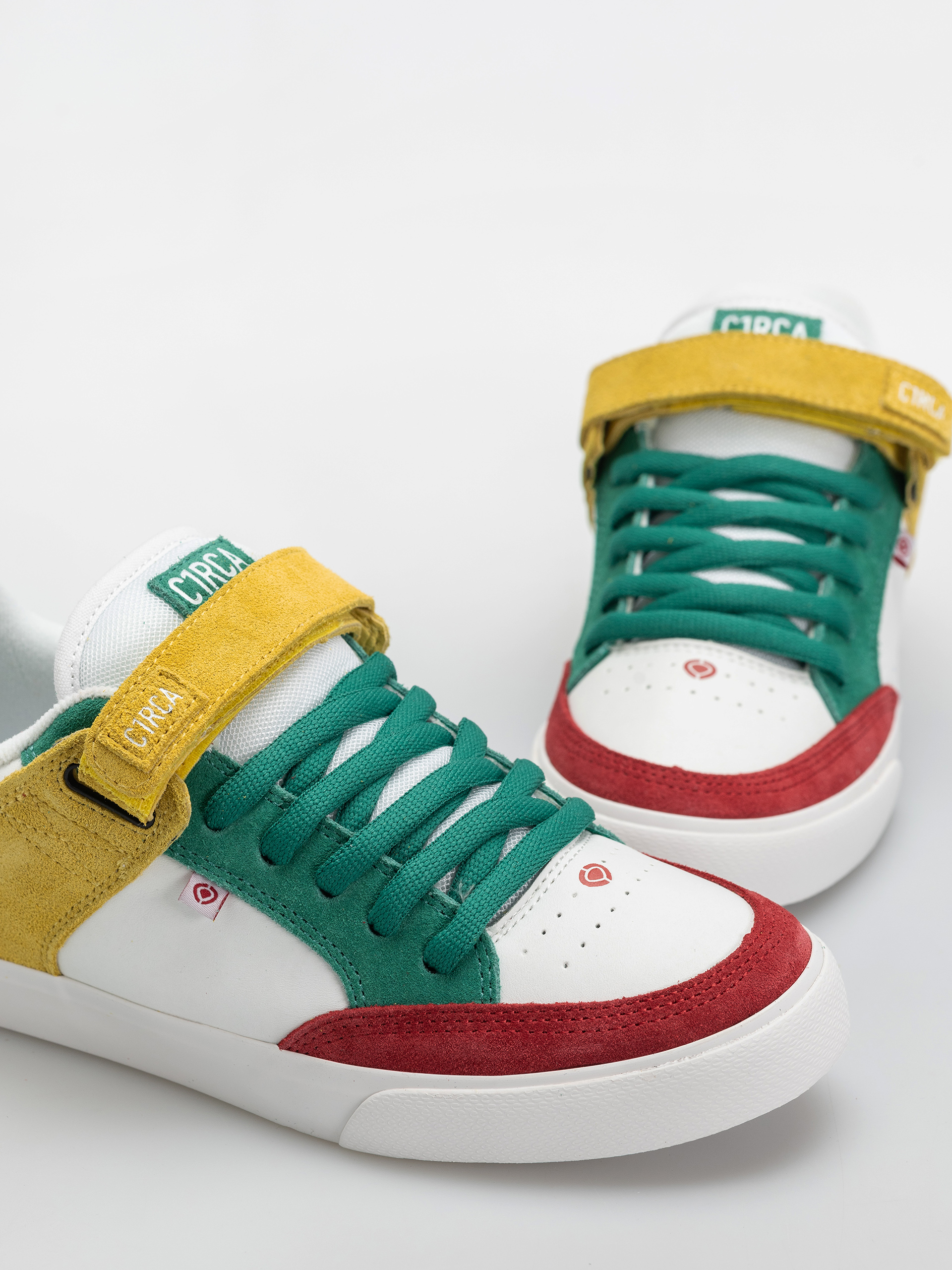 Topánky Circa 205 Vulc (red/green/yellow/white)