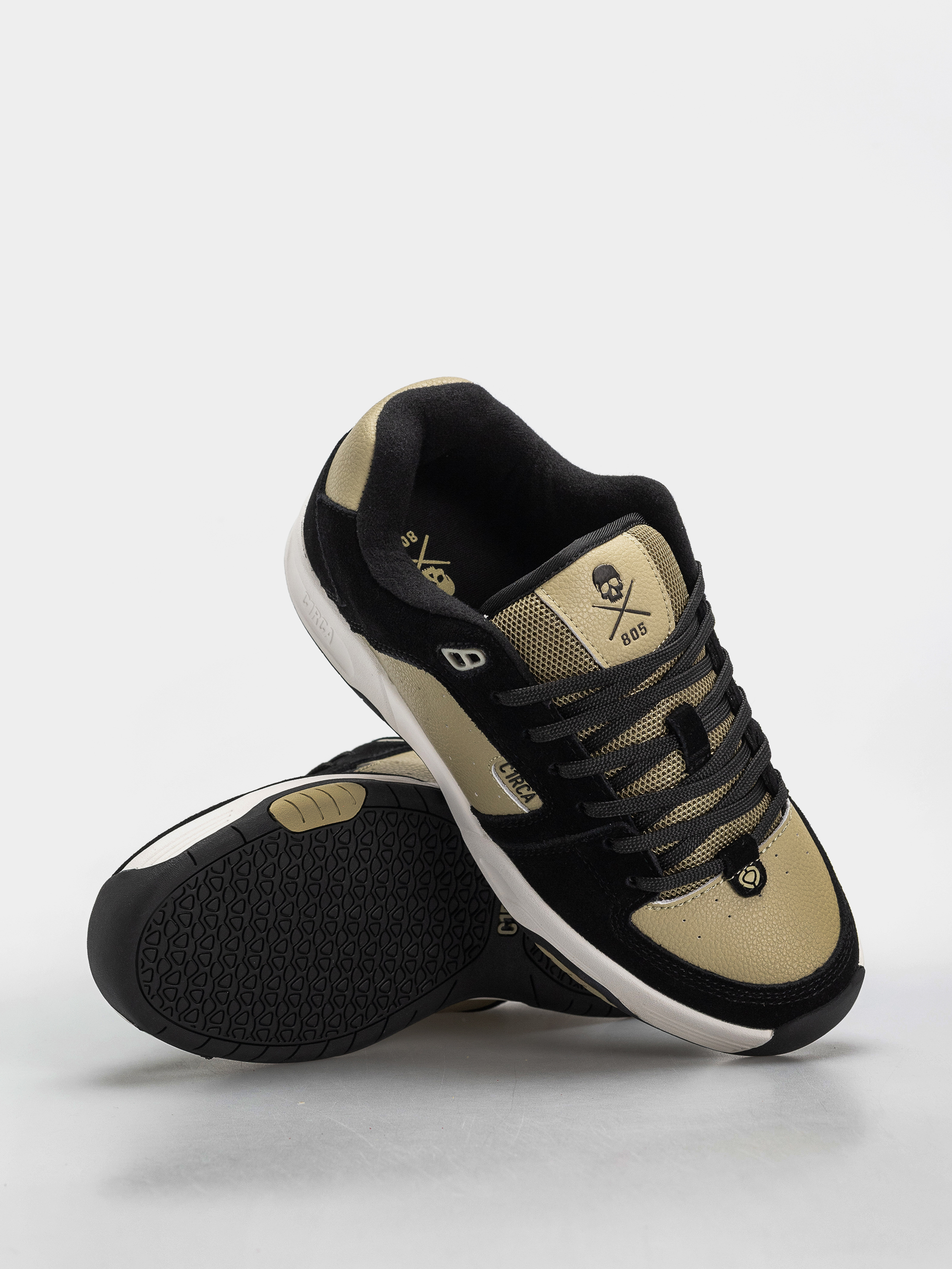 Topánky Circa 805 (black/olive gray/white)