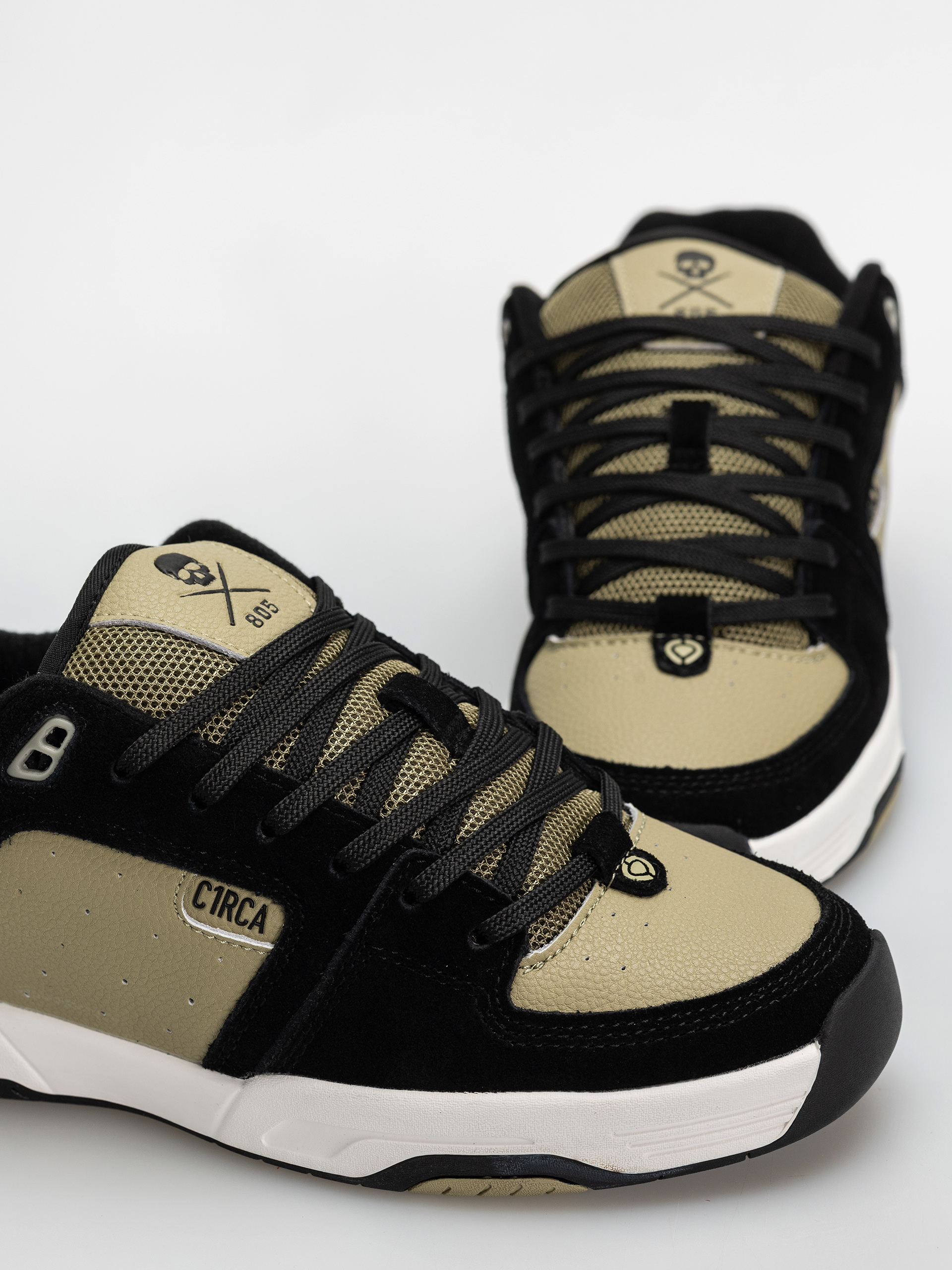 Topánky Circa 805 (black/olive gray/white)