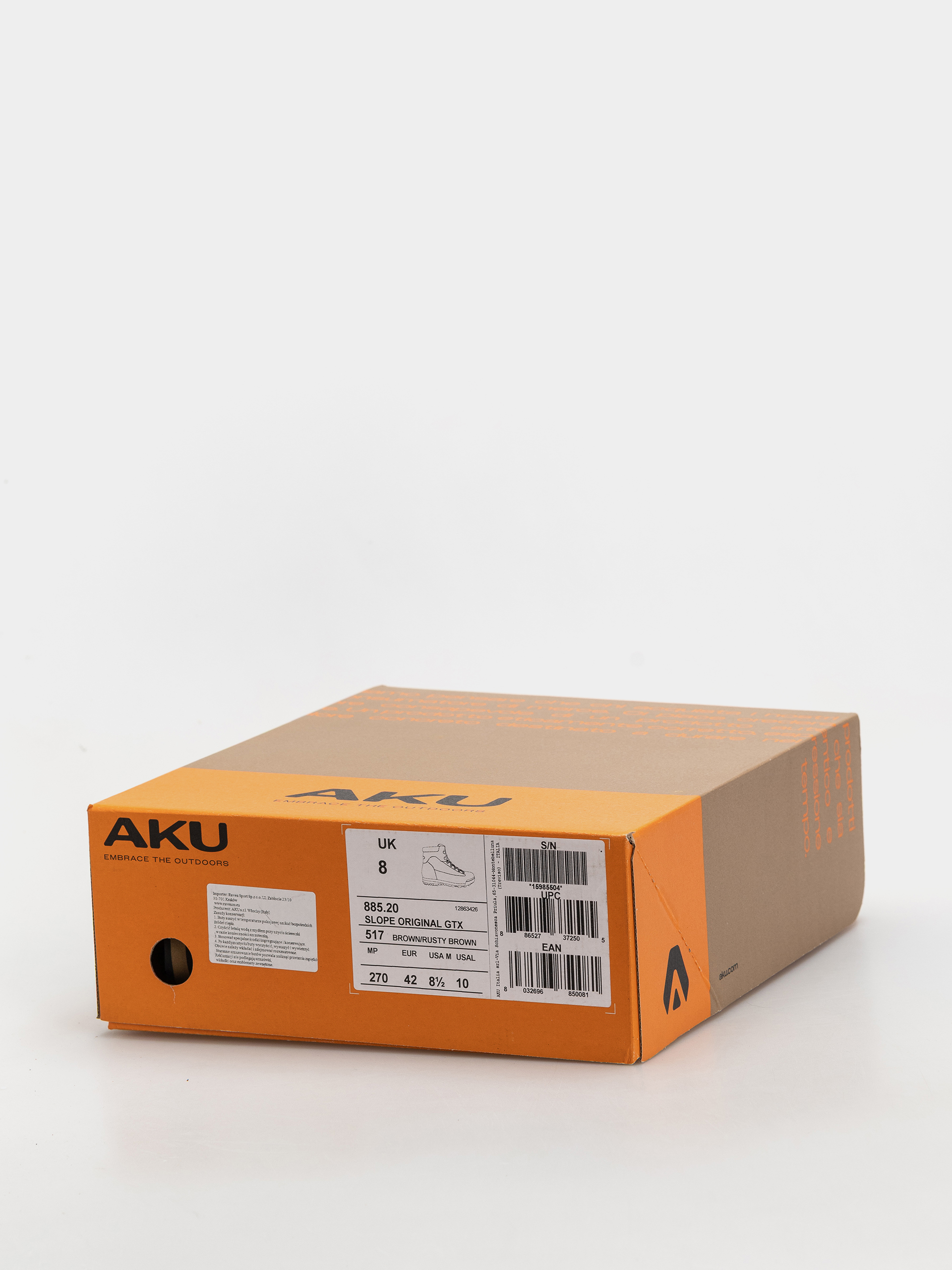 Topánky AKU Slope Original GTX (brown/rusty brown)