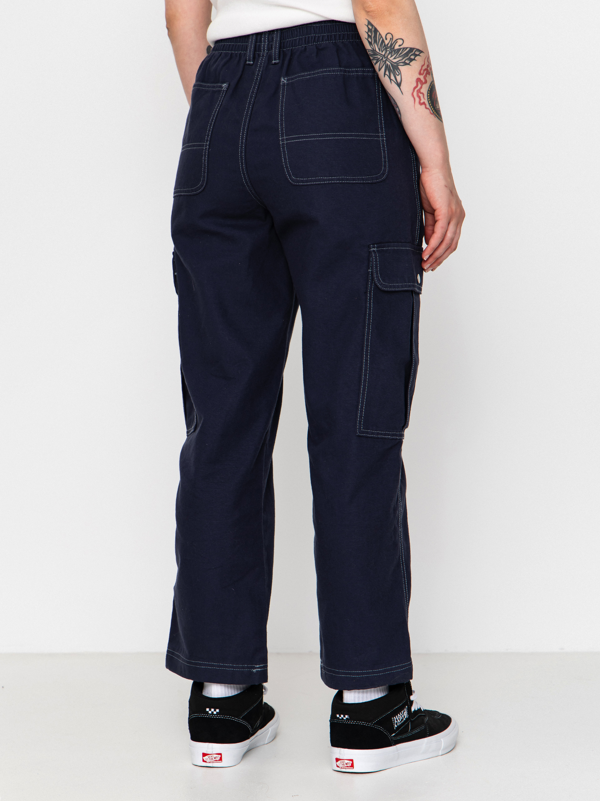 Nohavice Vans 6Oz Canvas Sidewalk Wmn (parisian night)