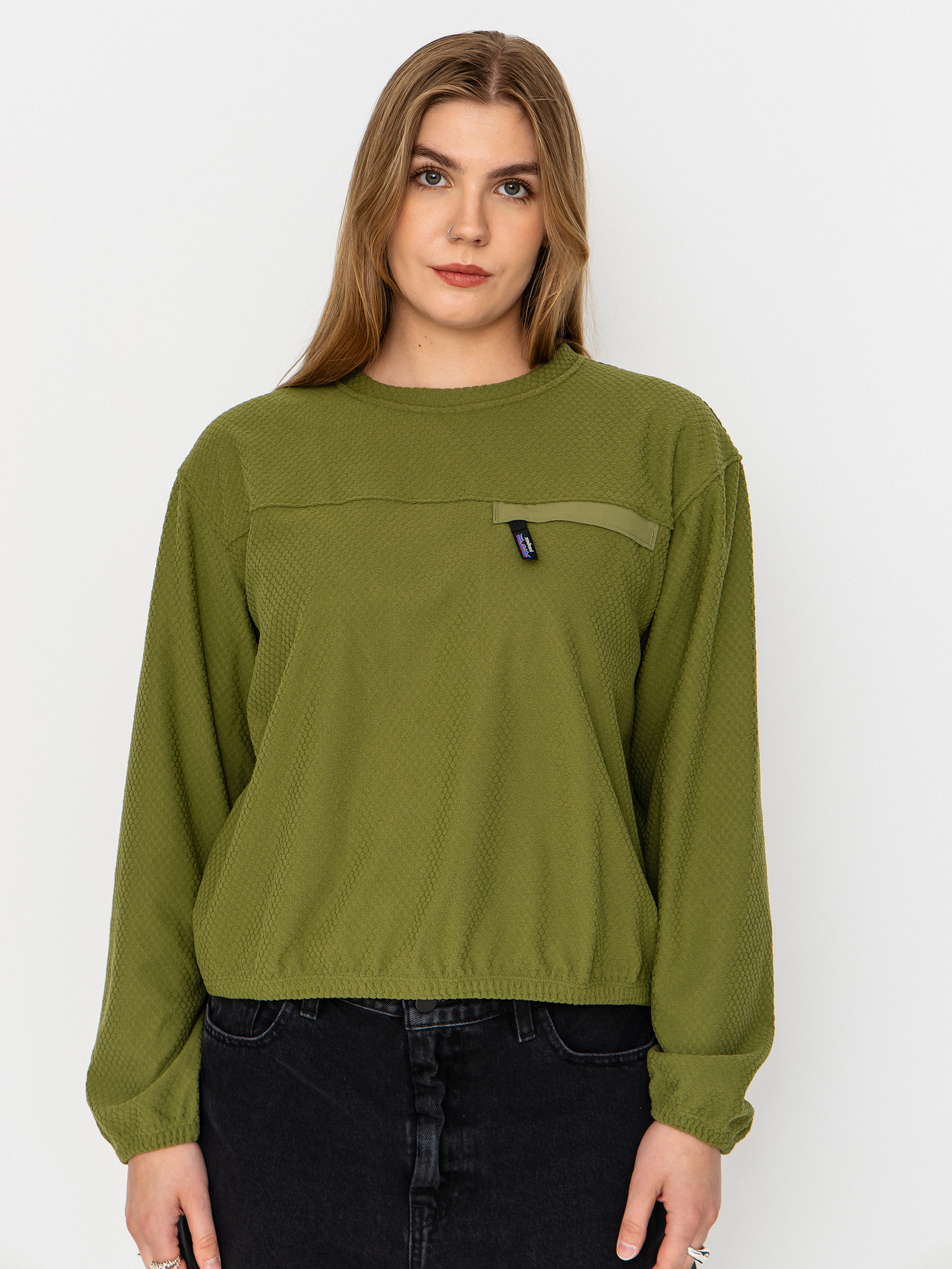 Mikina Patagonia Textured Wmn (caper green)