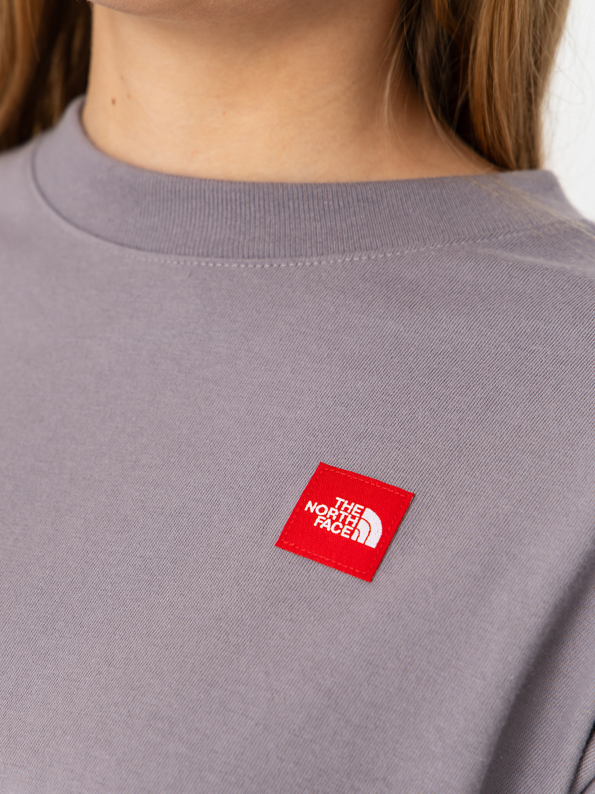 Tričko The North Face Tnf Red Box Boxy Wmn (transcendent gr)