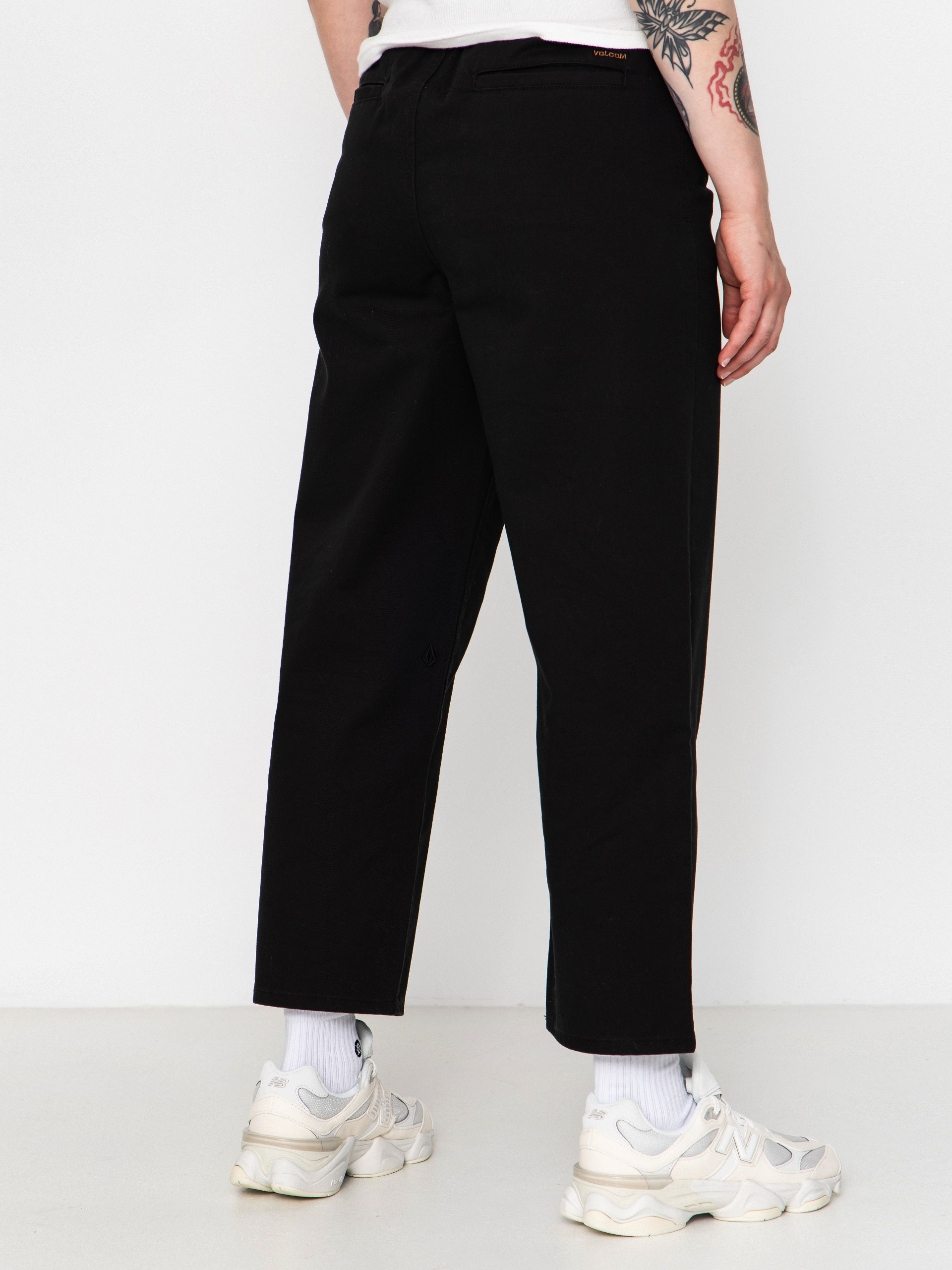 Nohavice Volcom Freazy Ew JR (black)