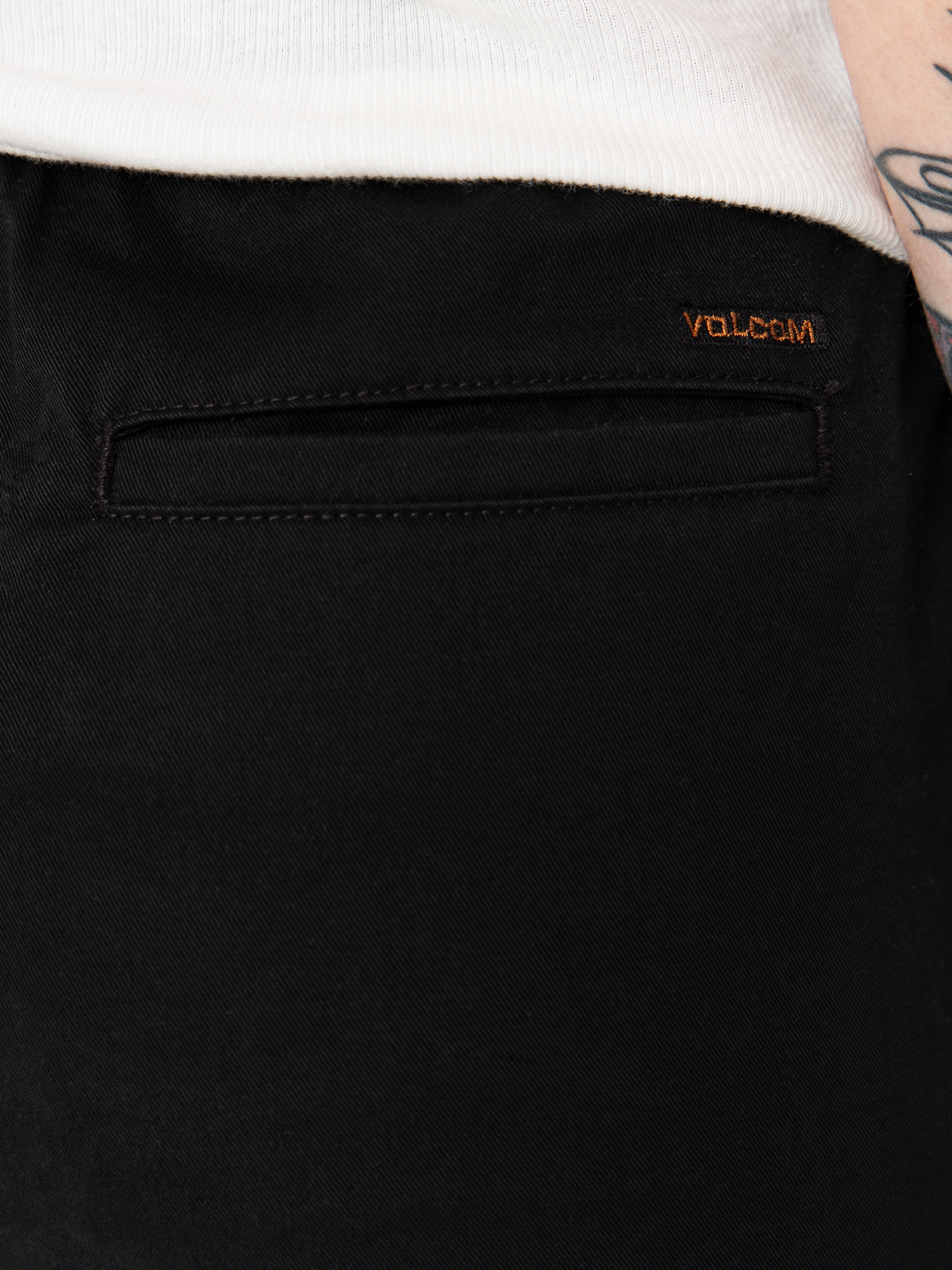 Nohavice Volcom Freazy Ew JR (black)