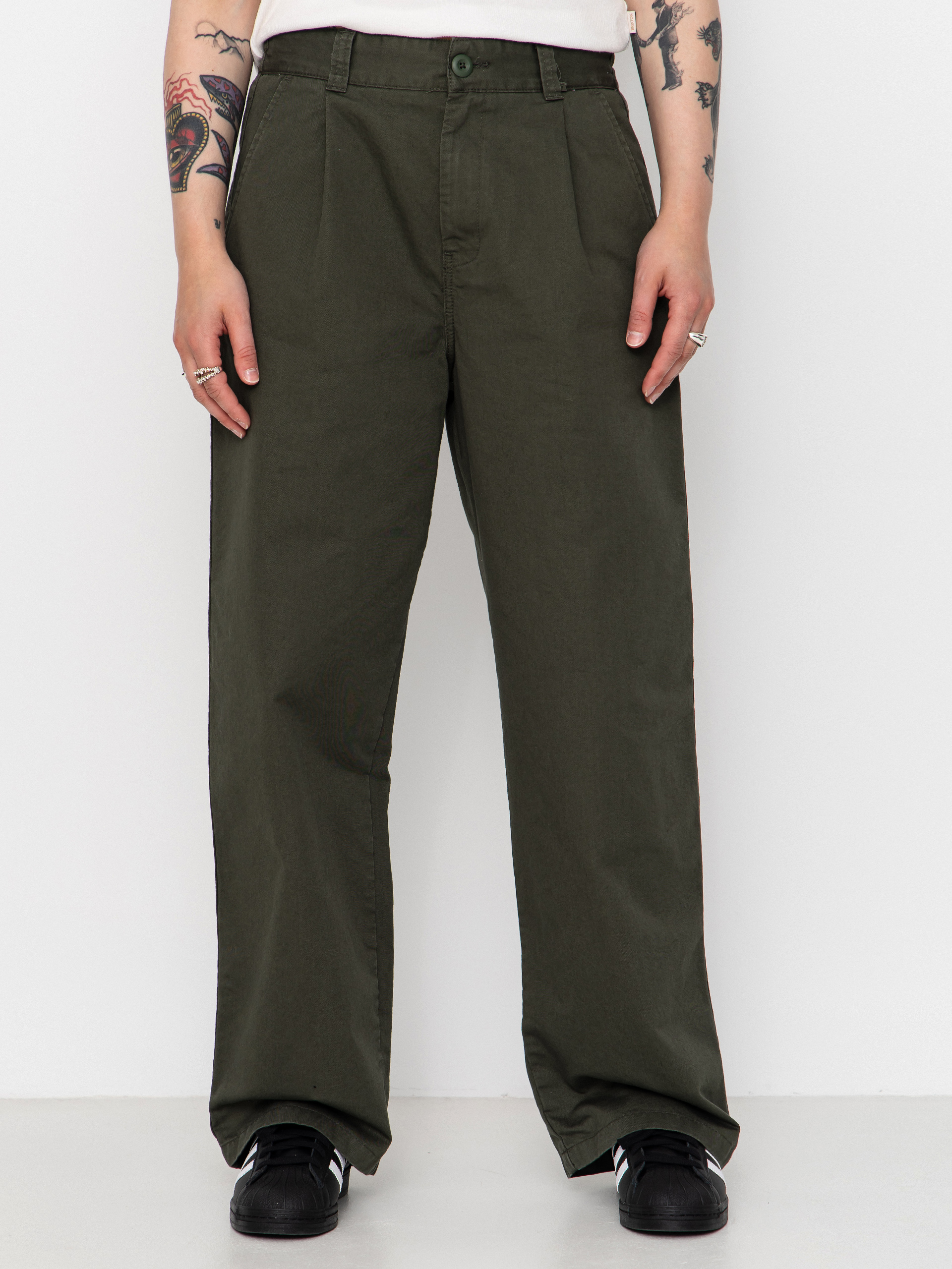 Nohavice Carhartt WIP Marv Wmn (opuntia)