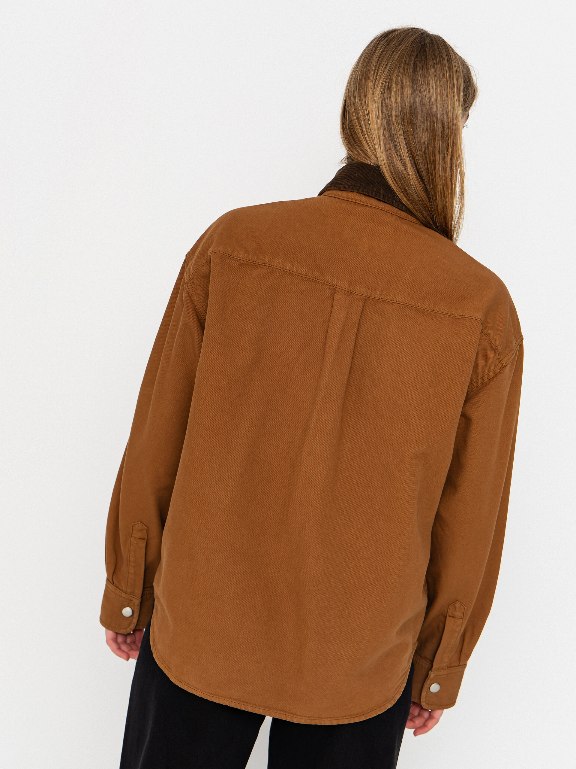 Bunda Carhartt WIP Prescott Wmn (hamilton brown/tobacco)