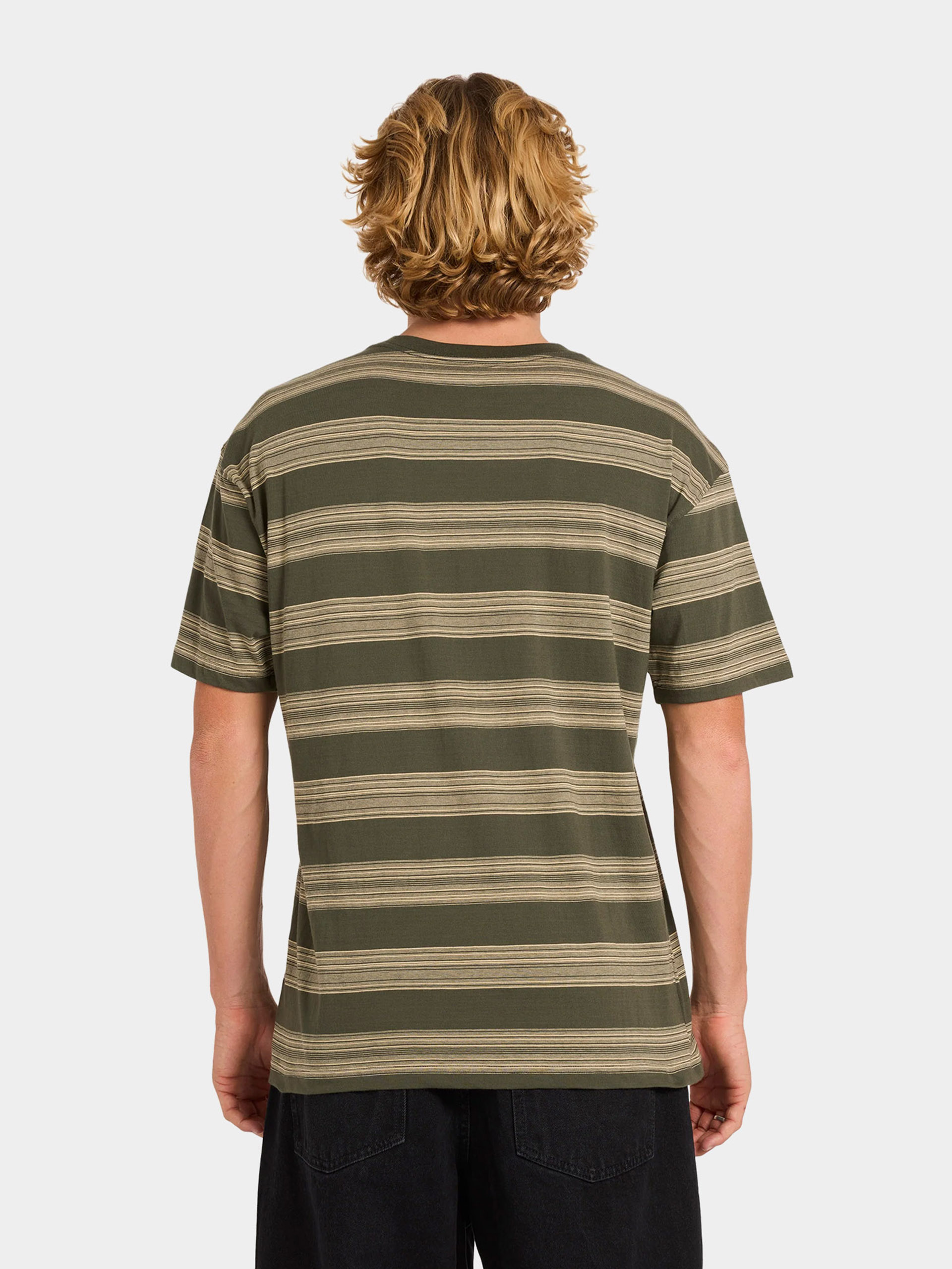 Tričko Volcom Twilight Crew (squadron green)