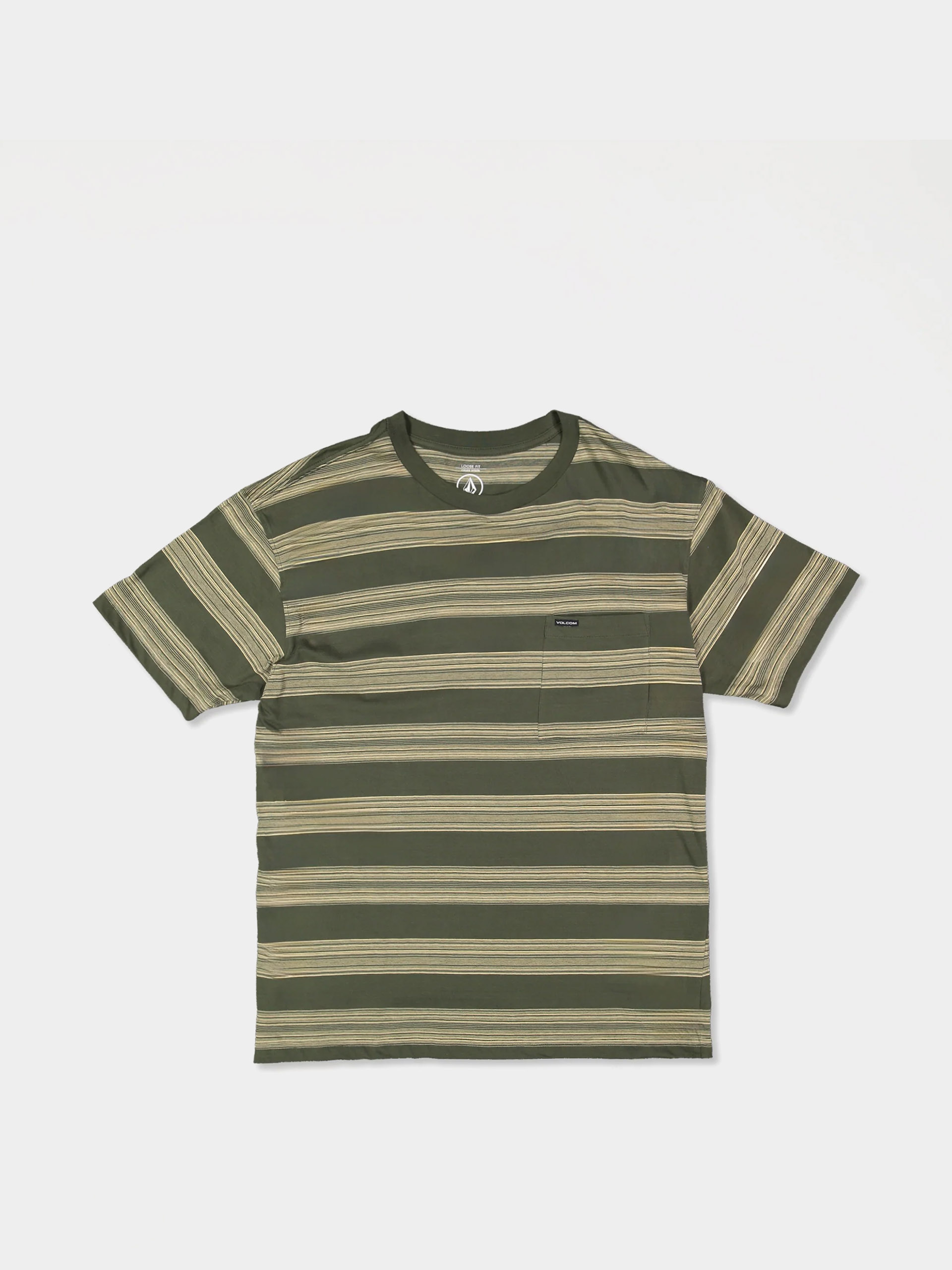 Tričko Volcom Twilight Crew (squadron green)