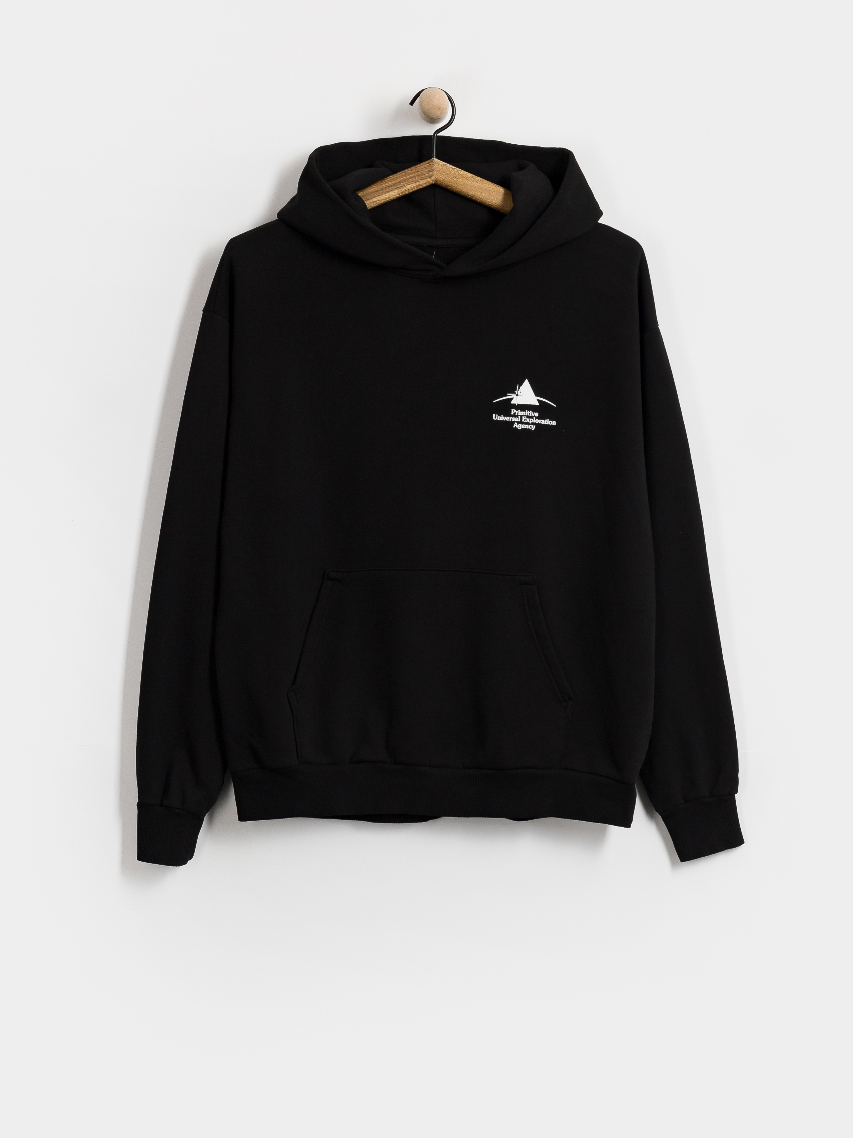 Mikina s kapucňou Primitive Agency HD (black)