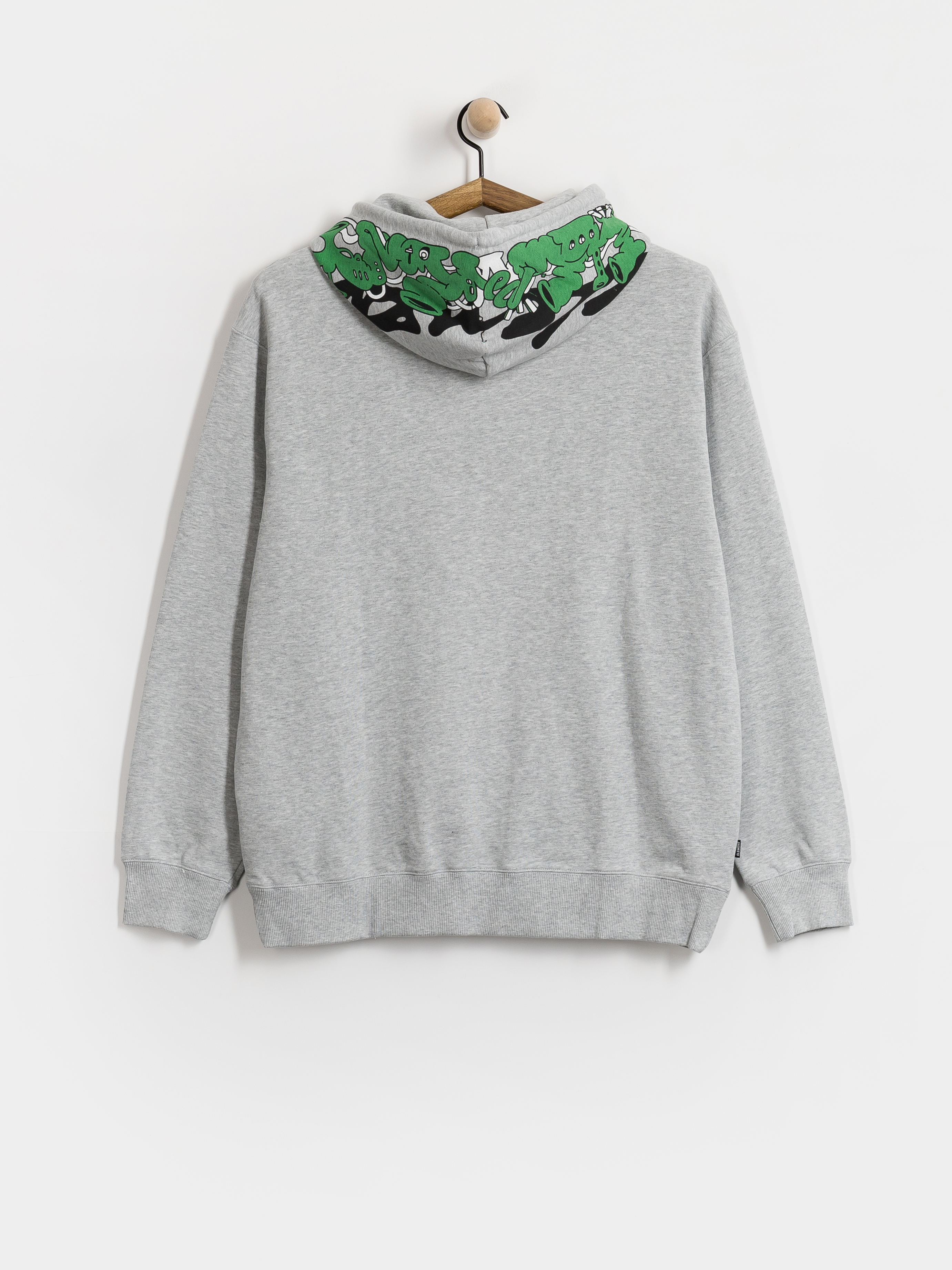 Mikina s kapucňou Element Horn HD (mid grey heather)