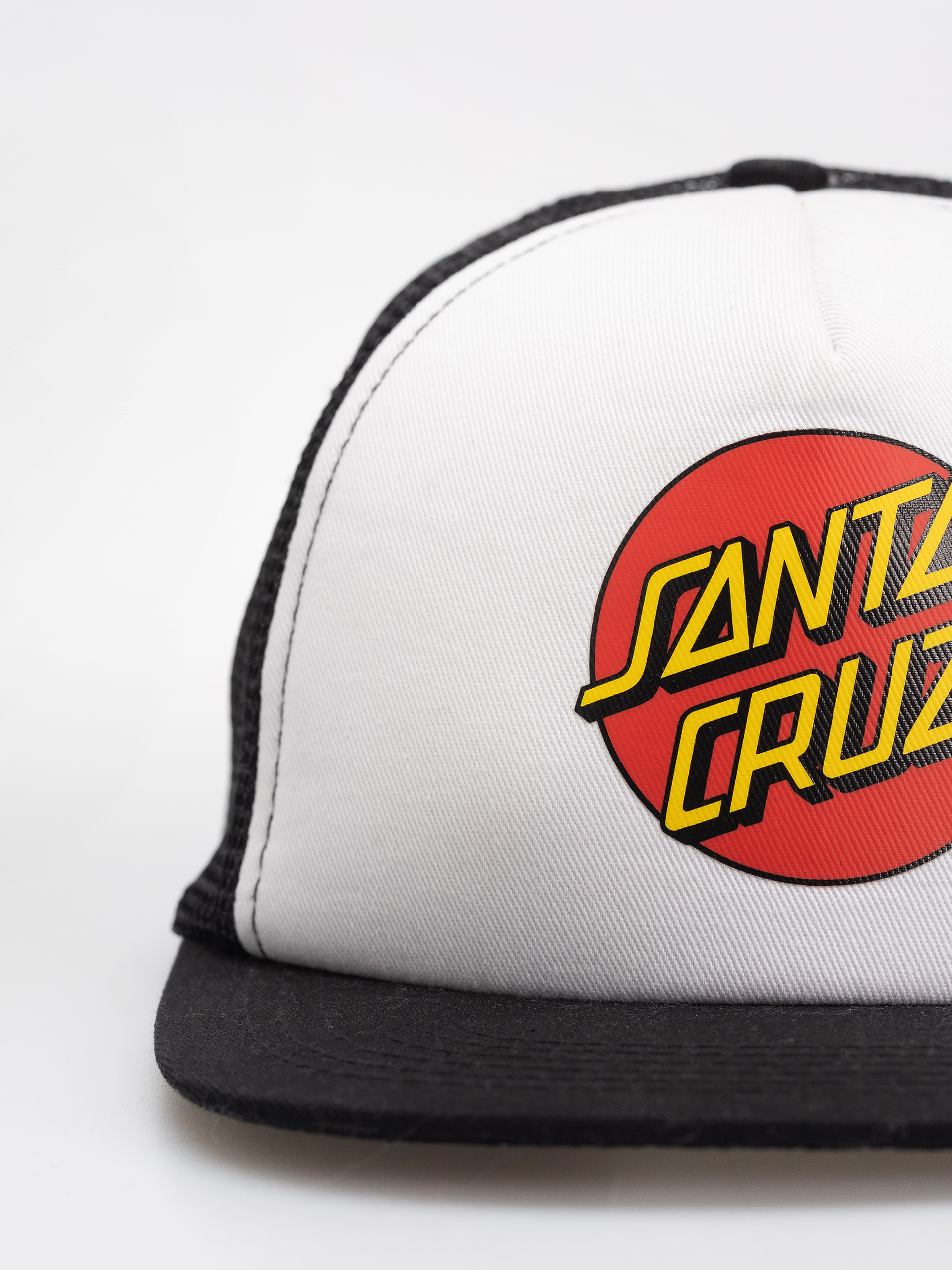 Šiltovka Santa Cruz Classic Dot JR (white/black)