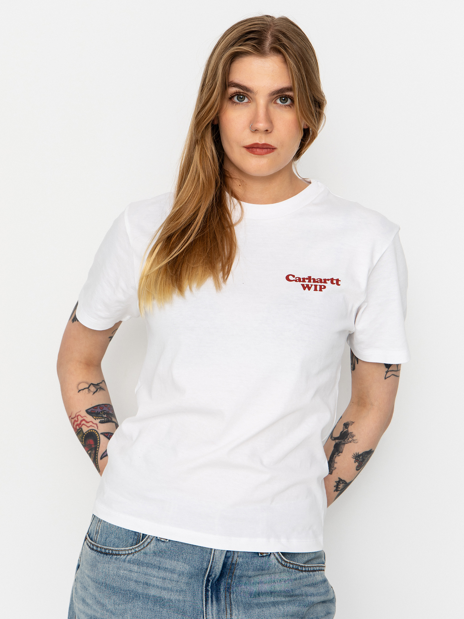 Tričko Carhartt WIP Spoiled Wmn (white)