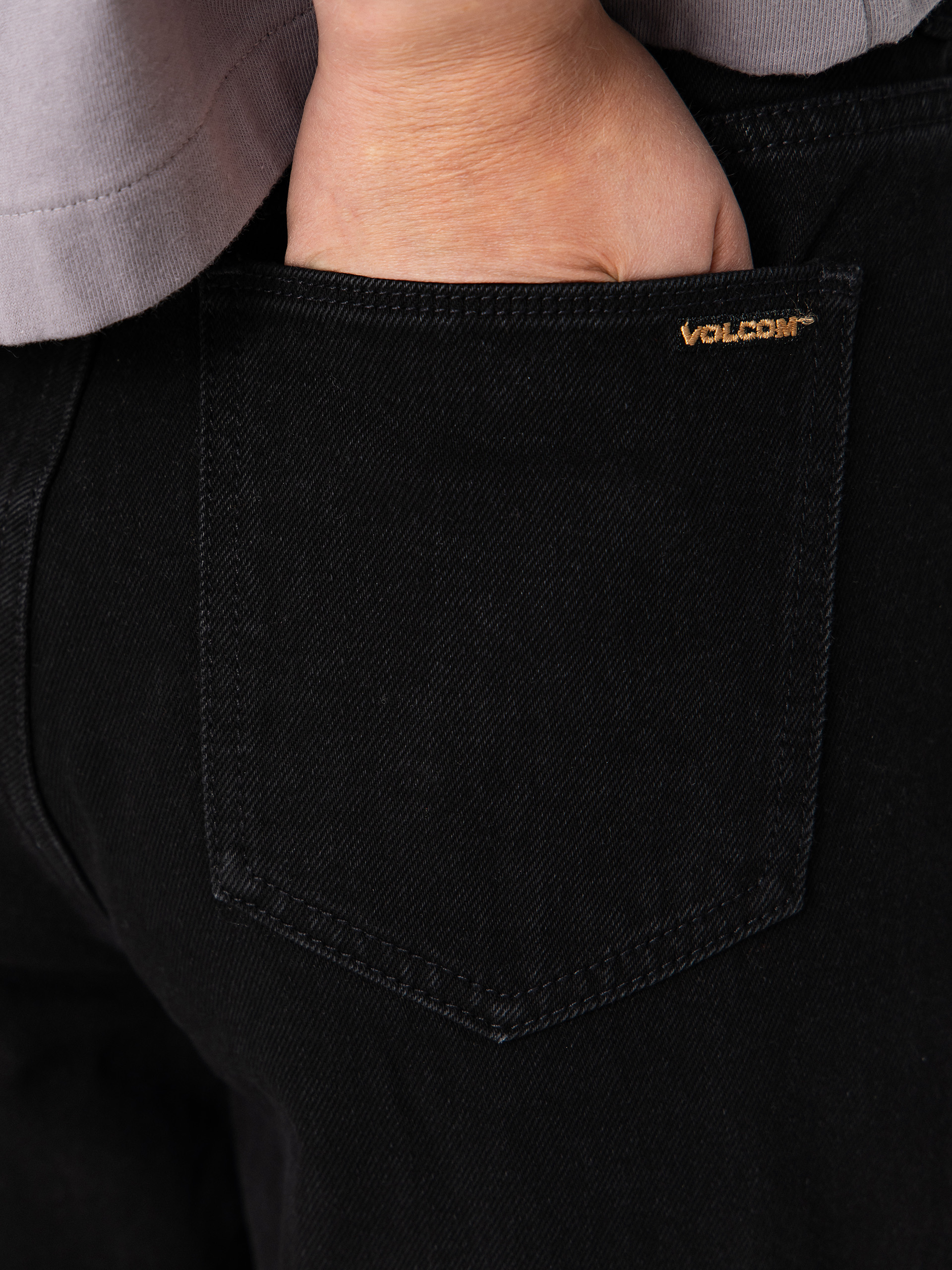 Nohavice Volcom Weellow II Wmn (black)