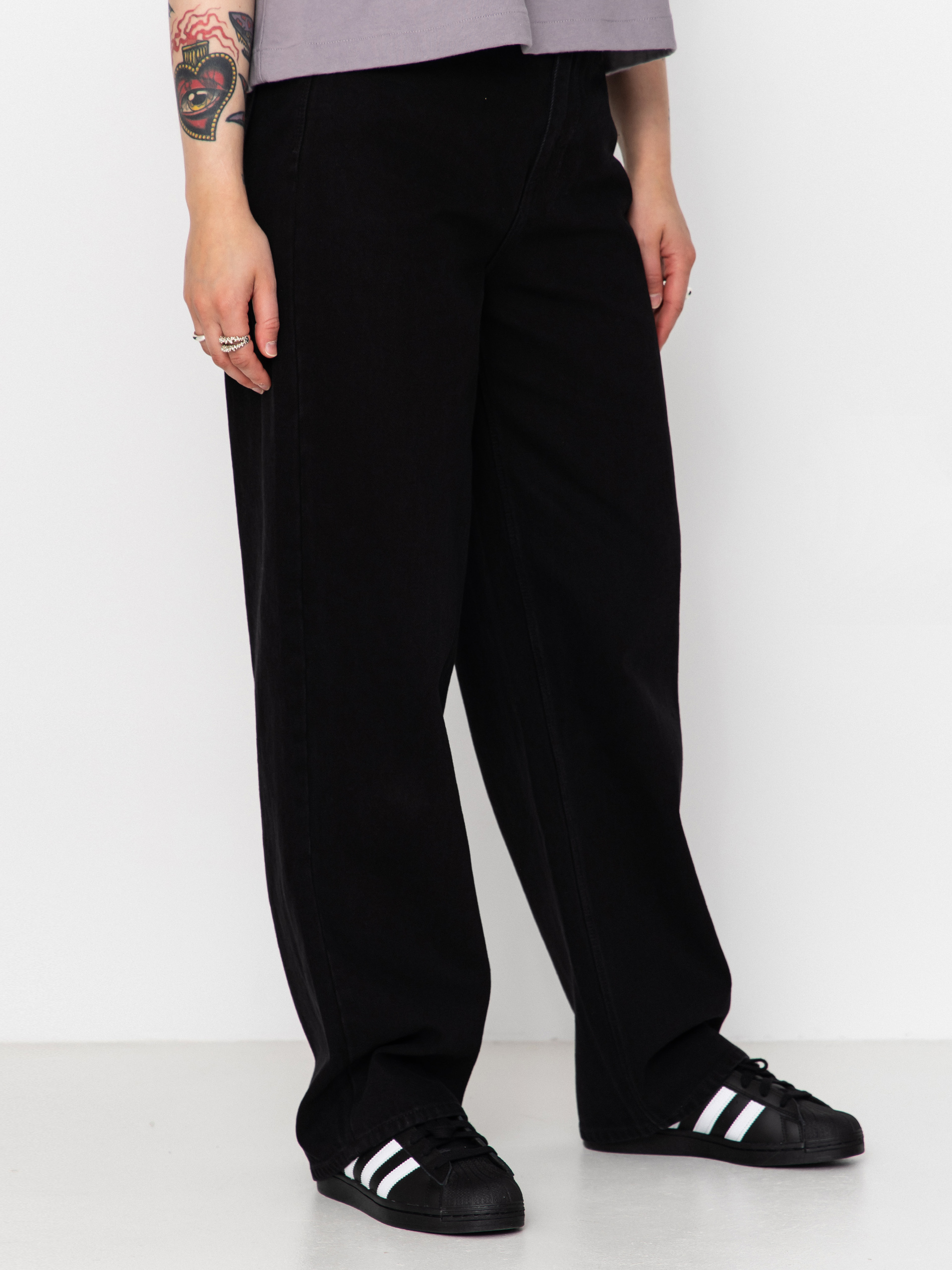 Nohavice Volcom Weellow II Wmn (black)