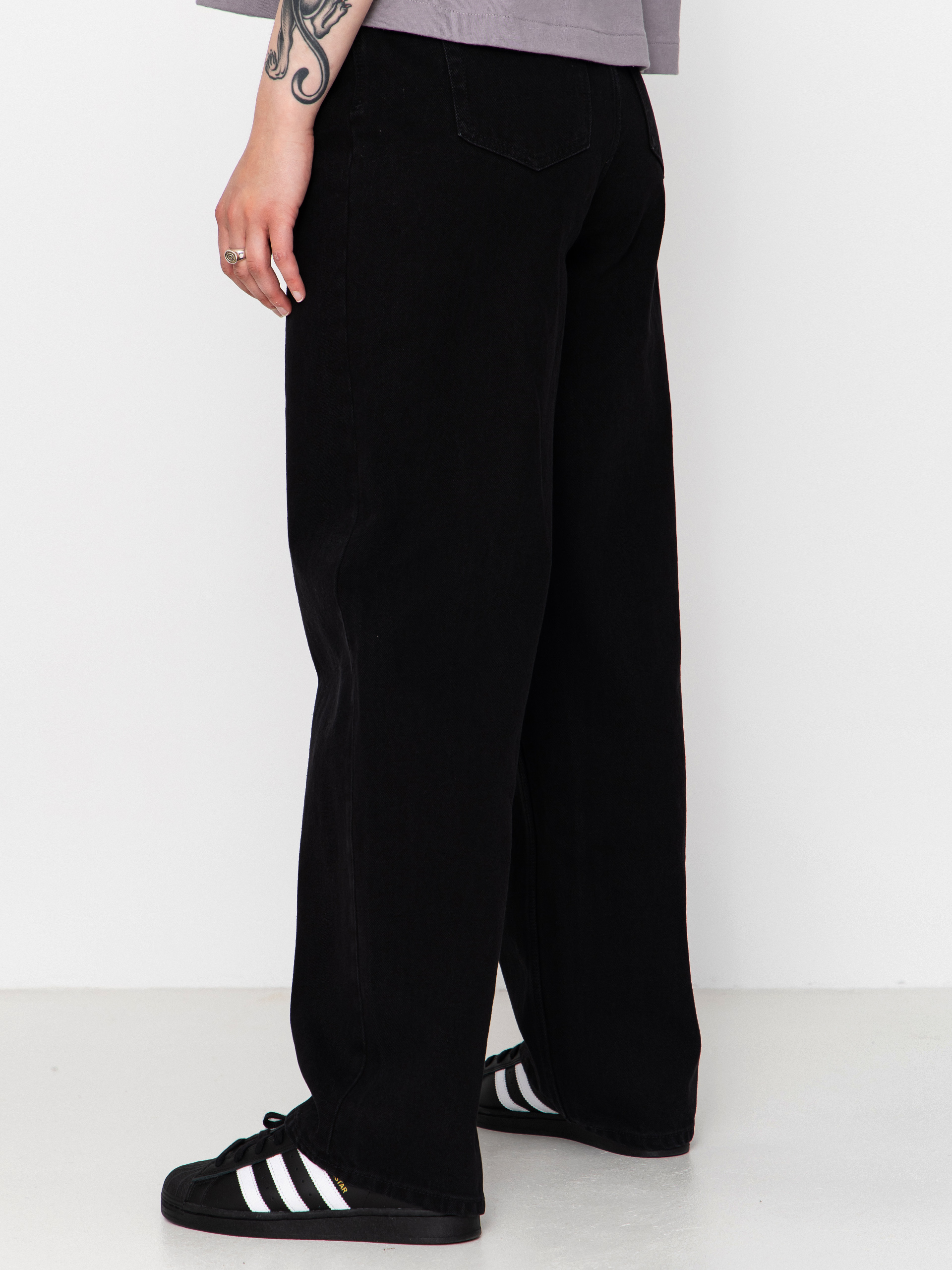 Nohavice Volcom Weellow II Wmn (black)