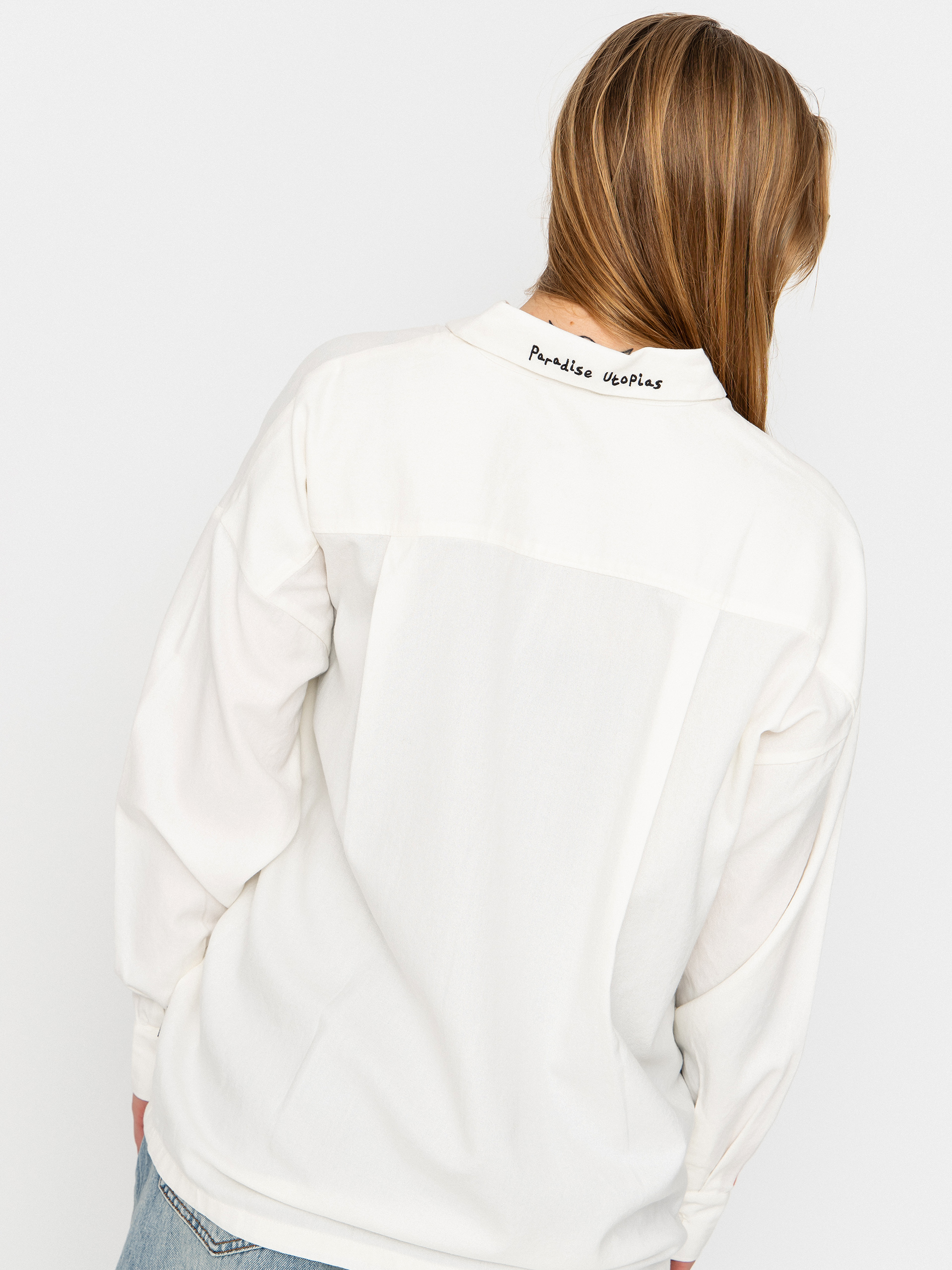 Košeľa Volcom Fa Mickey Mason Wmn (off white)